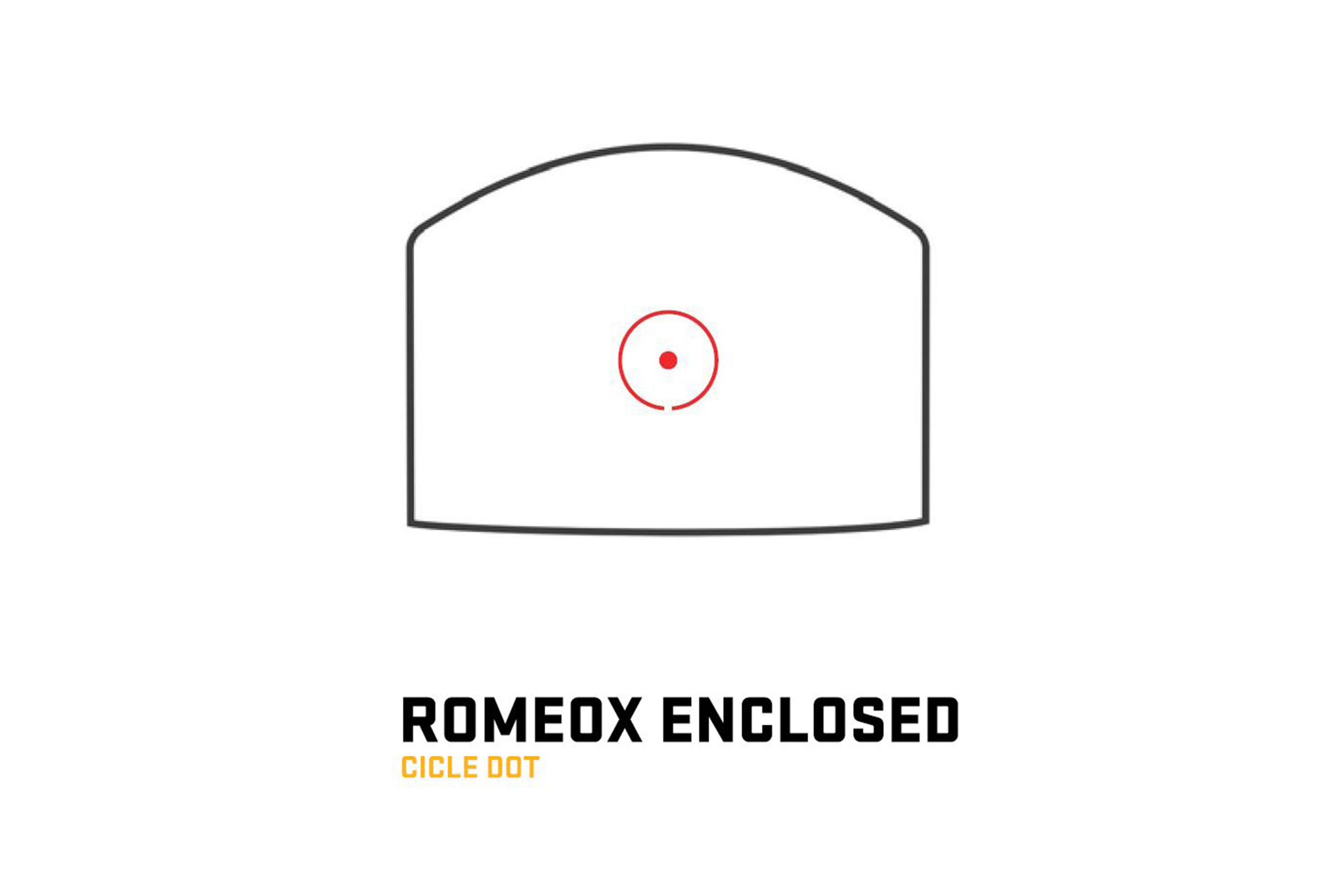 SIG SAUER ROMEO-X Enclosed Compact Red Dot | Circle Dot