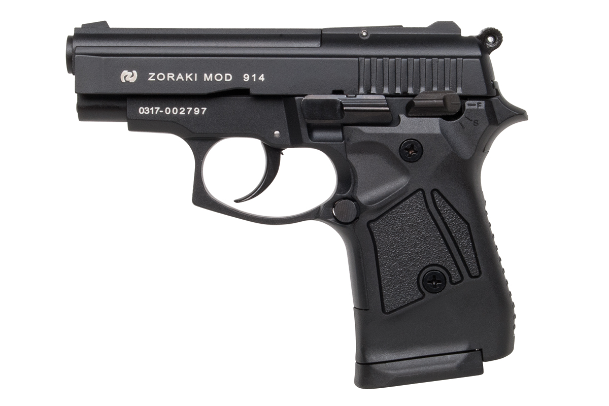 Zoraki 914 Schwarz 9mm P.A.K. - Gas Signal Zoraki 914 Schwarz 9mm P.A.K. - Gas Signal