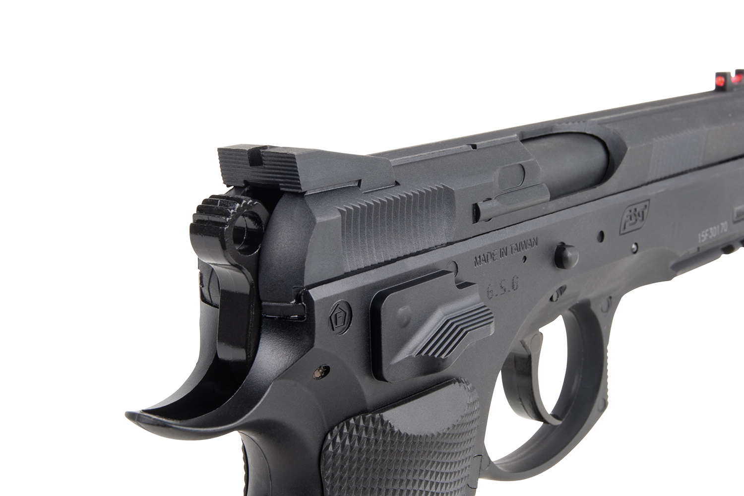 CZ SP-01 Shadow Schwarz 4,5mm BB - Druckluft Co2 Non BlowBack