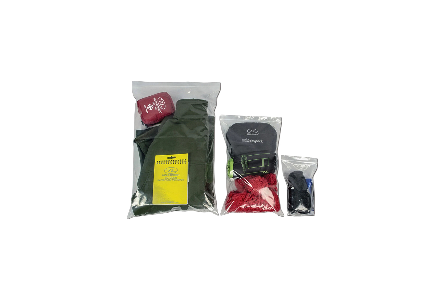 Highlander ZIP Schutzbeutel 9er Set