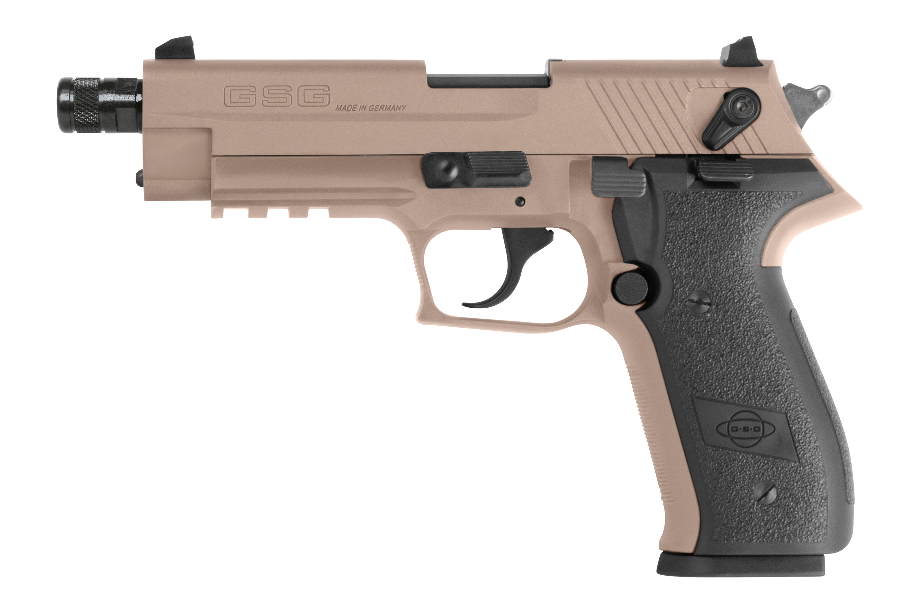 GSG FireFly SD US Tan .22lr HV - Selbstladepistole GSG FireFly SD US Tan .22lr HV - Selbstladepistole