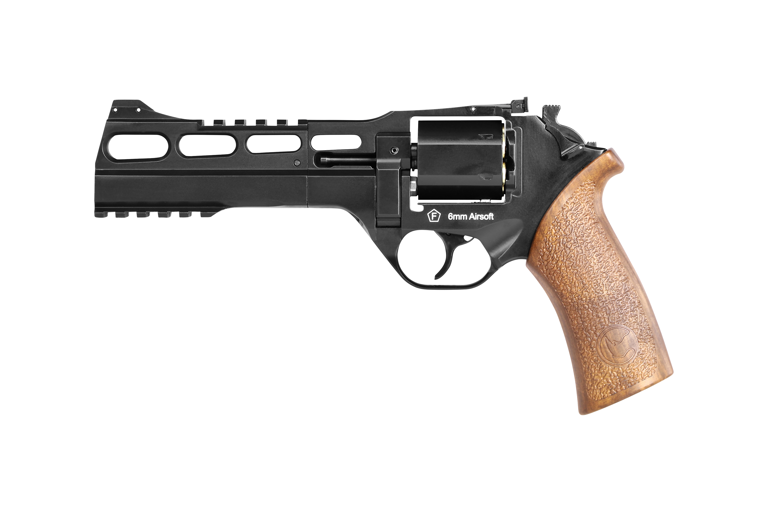 Chiappa Rhino Revolver 60DS Schwarz 6mm - Airsoft Co2 Non BlowBack