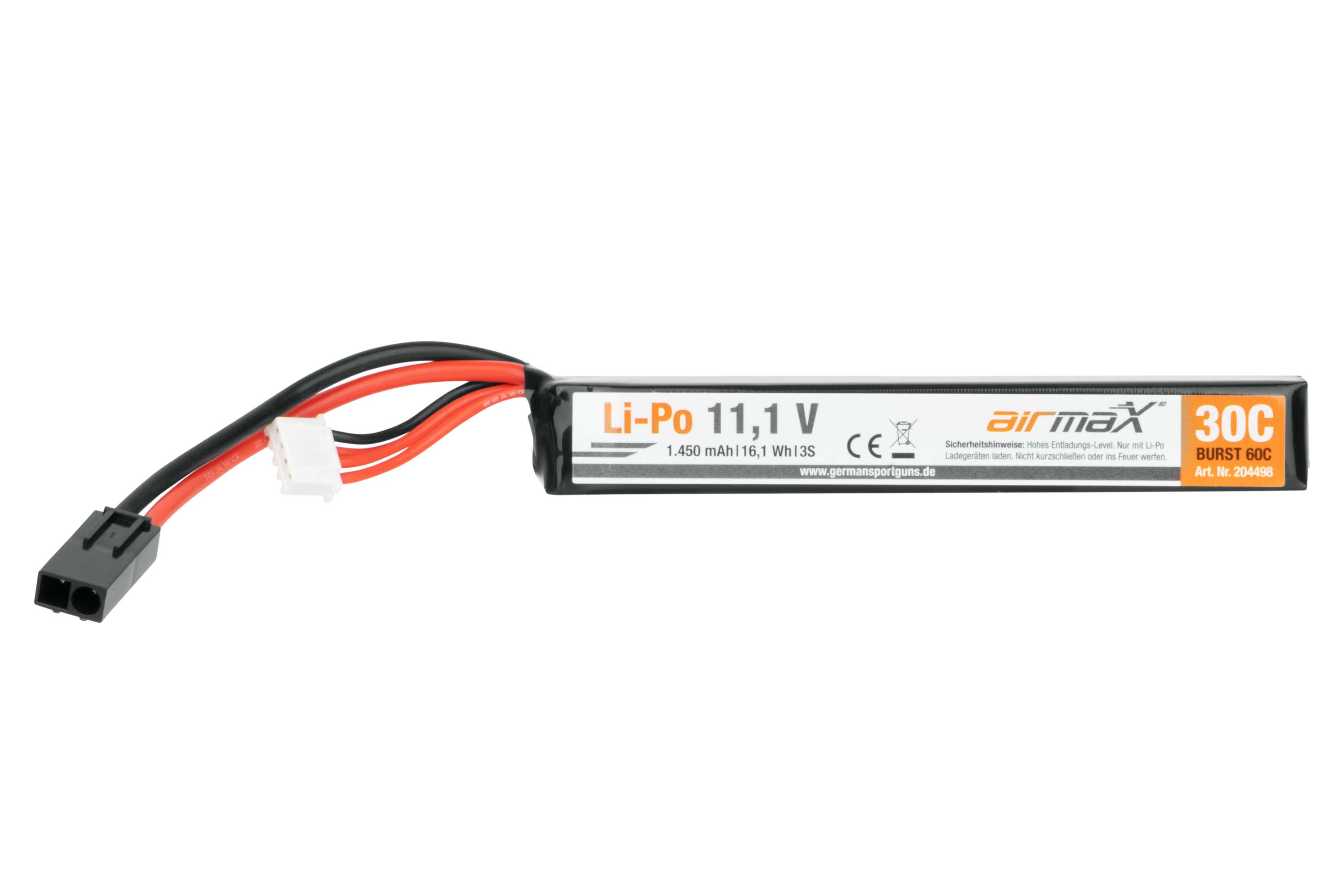 GSG Akku Li-Po 11,1V | 1.450 mAh - Airsoft
