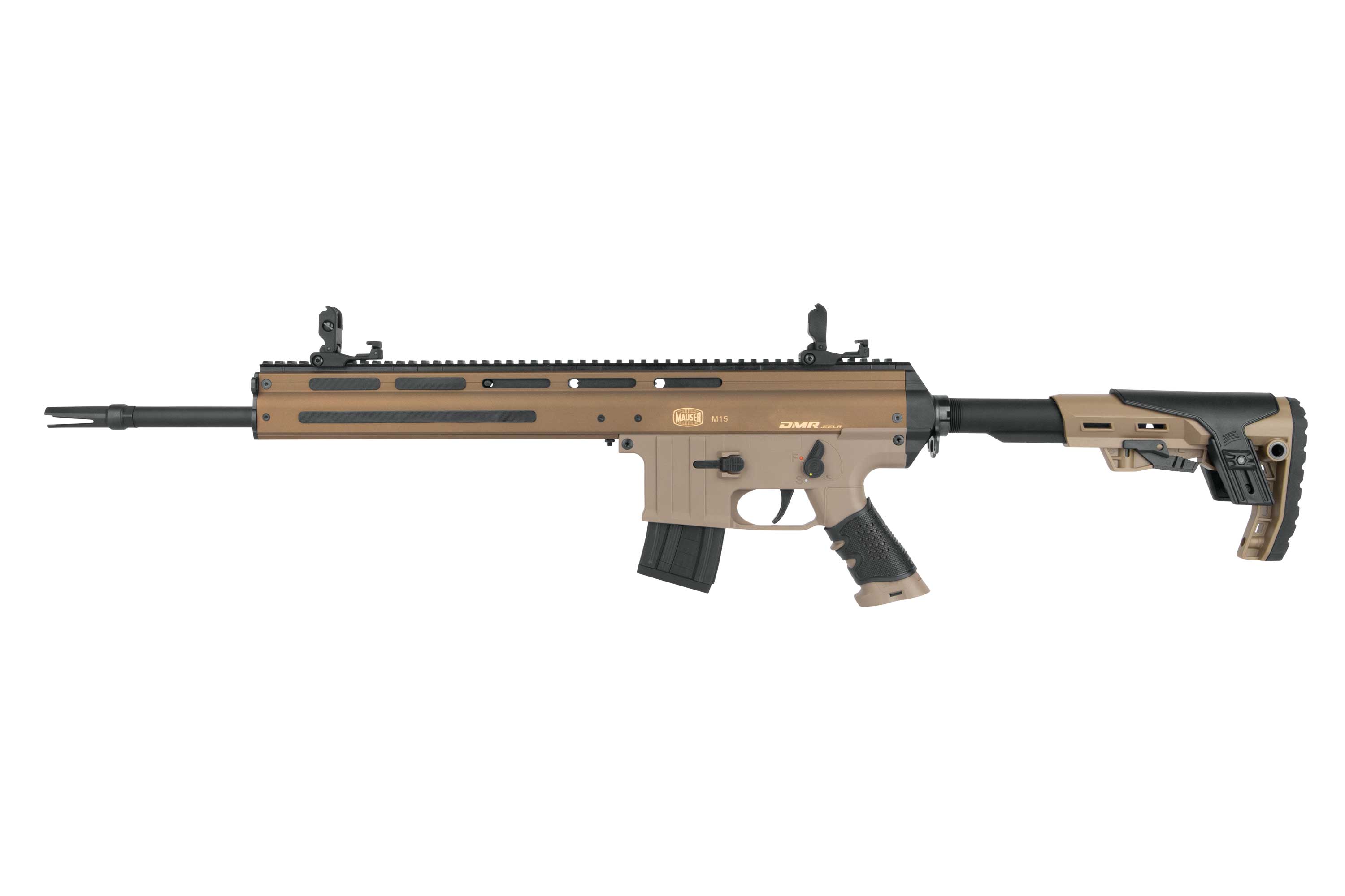 MAUSER M15 DMR Bronze/TAN .22lr HV - Selbstladebüchse