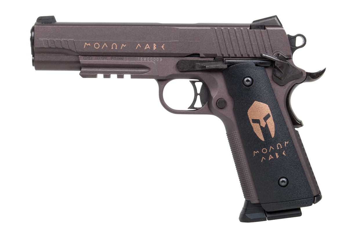 Sig Sauer 1911 Spartan Dark Earth 4,5mm BB - Druckluft Co2 BlowBack Sig Sauer 1911 Spartan Dark Earth 4,5mm BB - Druckluft Co2 BlowBack