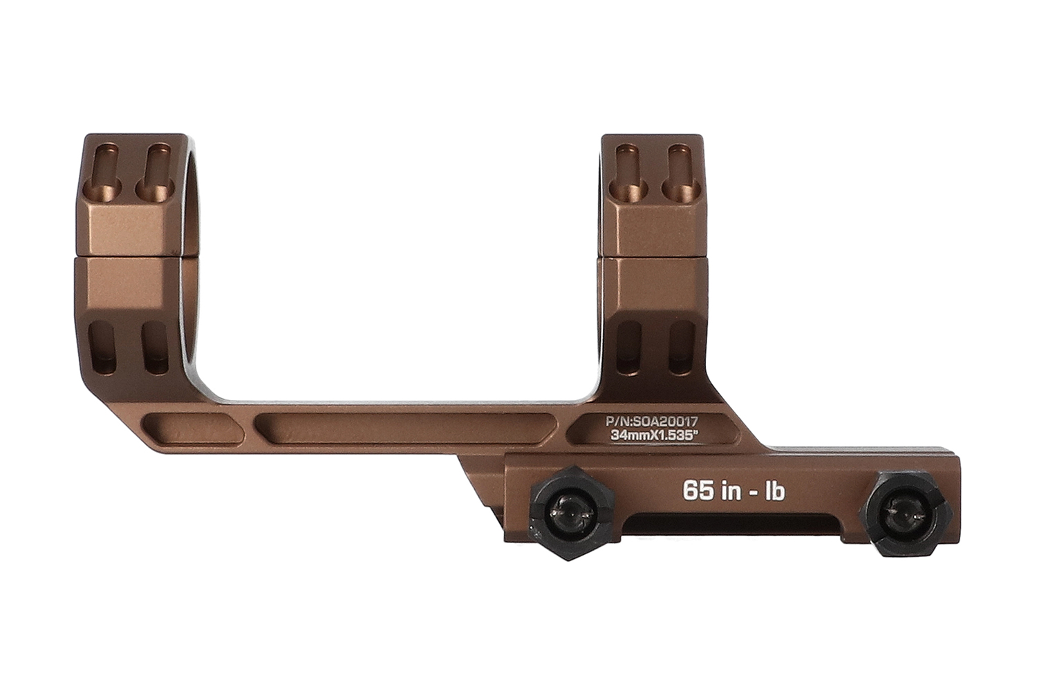 Sig Sauer ALPHA-MSR Blockmontage Coyote Tan | 34 mm