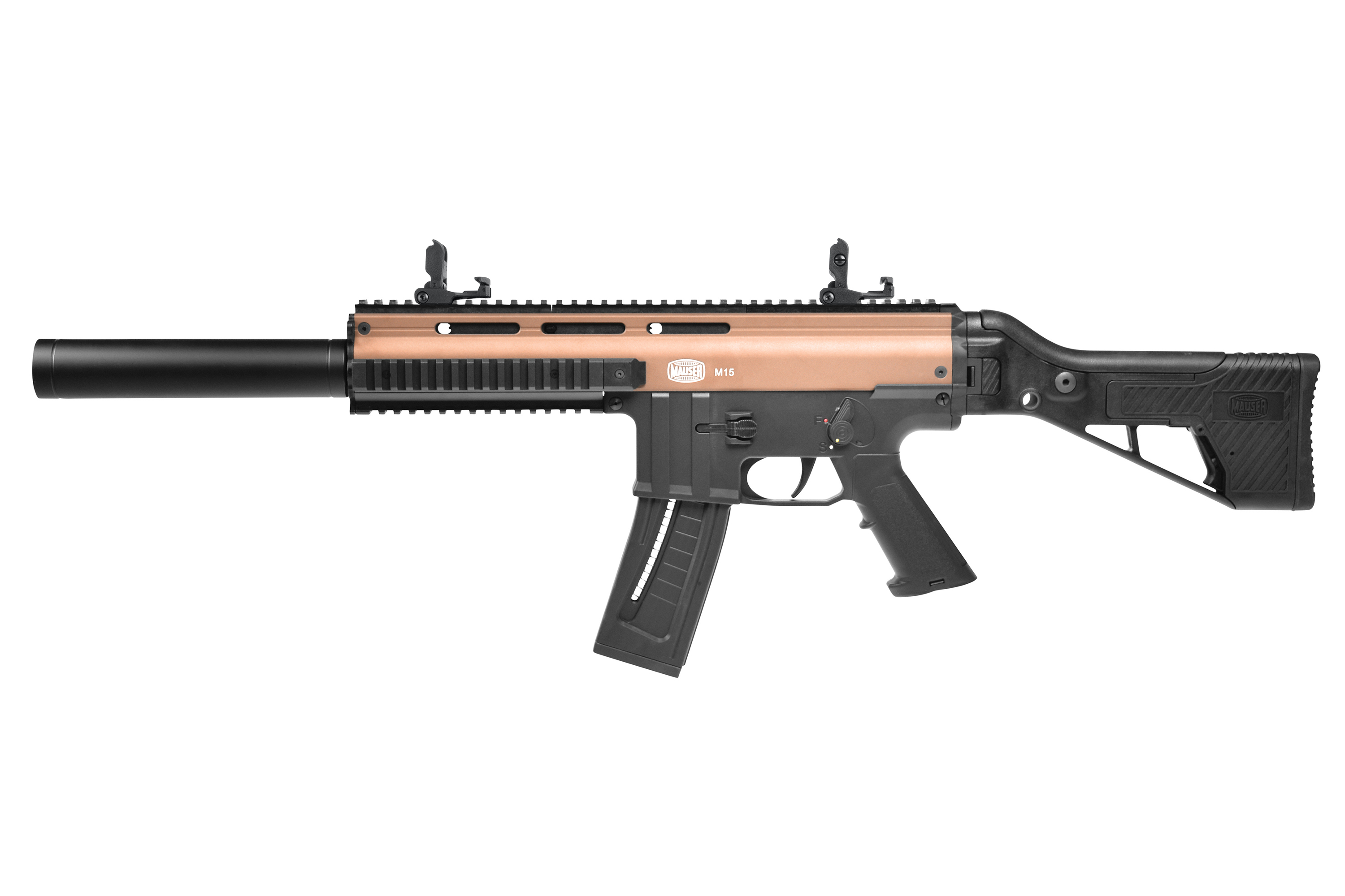MAUSER M15 SD Burnt Bronze Cerakote .22lr HV - Selbstladebüchse MAUSER M15 SD Burnt Bronze Cerakote .22lr HV - Selbstladebüchse