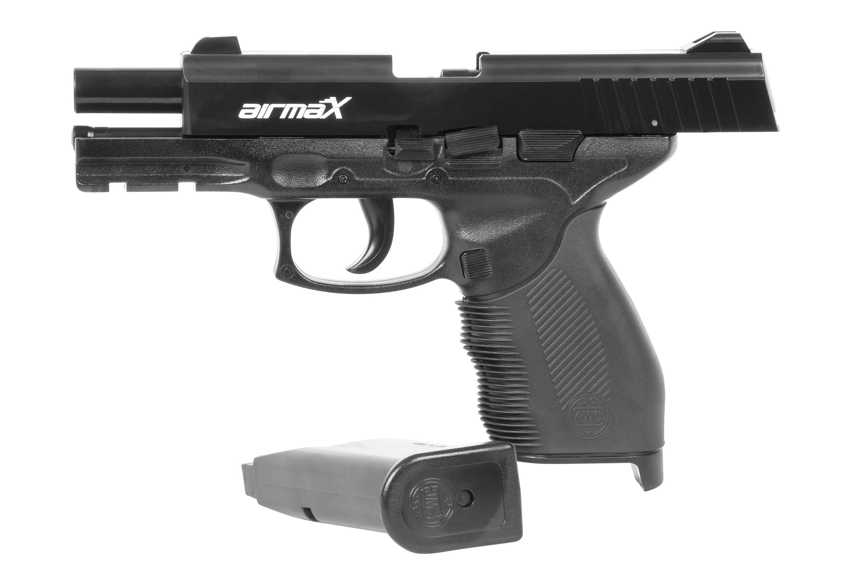 airmaX PT24/7 Schwarz 6mm - Airsoft Federdruck < 0,5 Joule