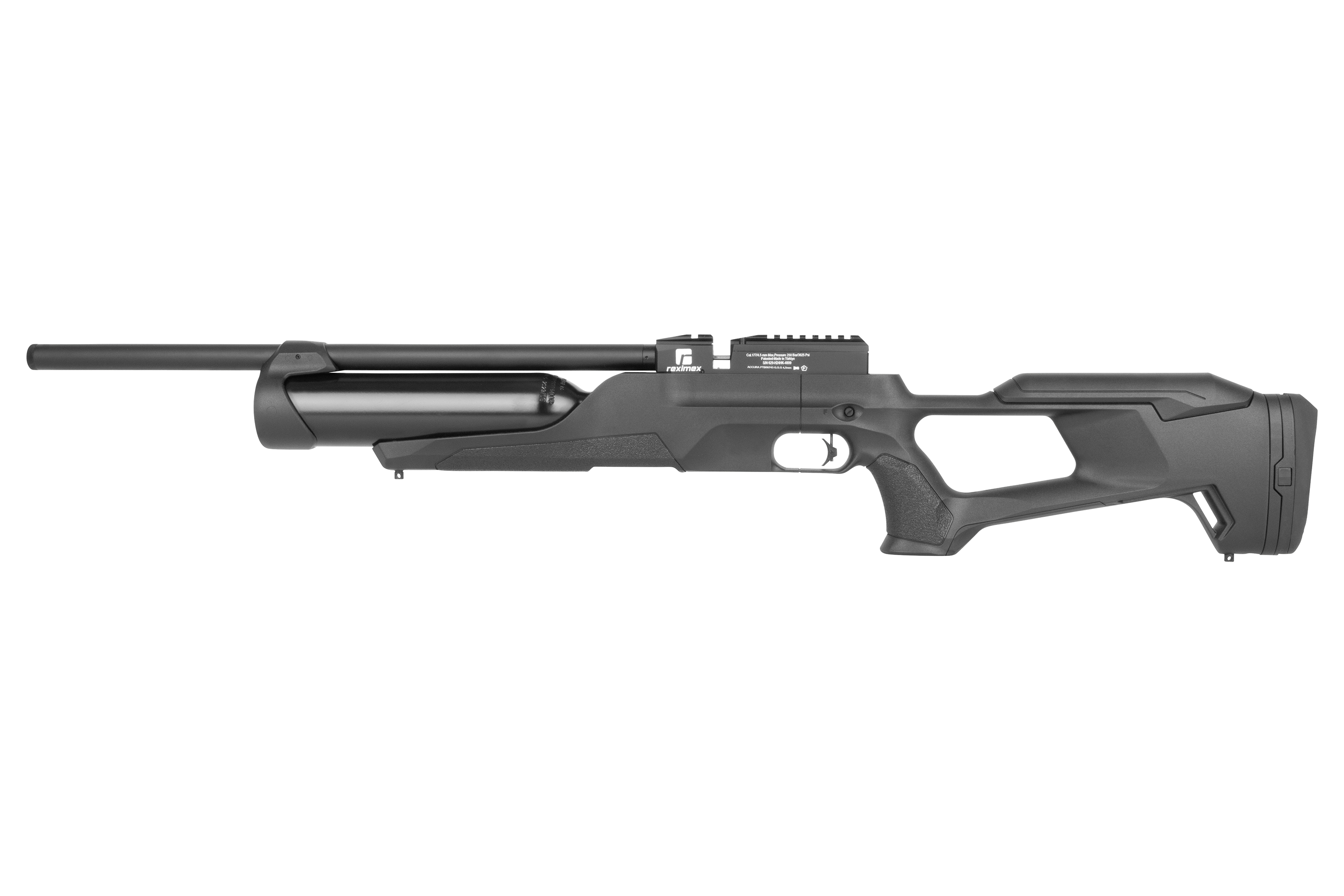 Reximex Accura Schwarz 4,5 mm - Druckluft PCP