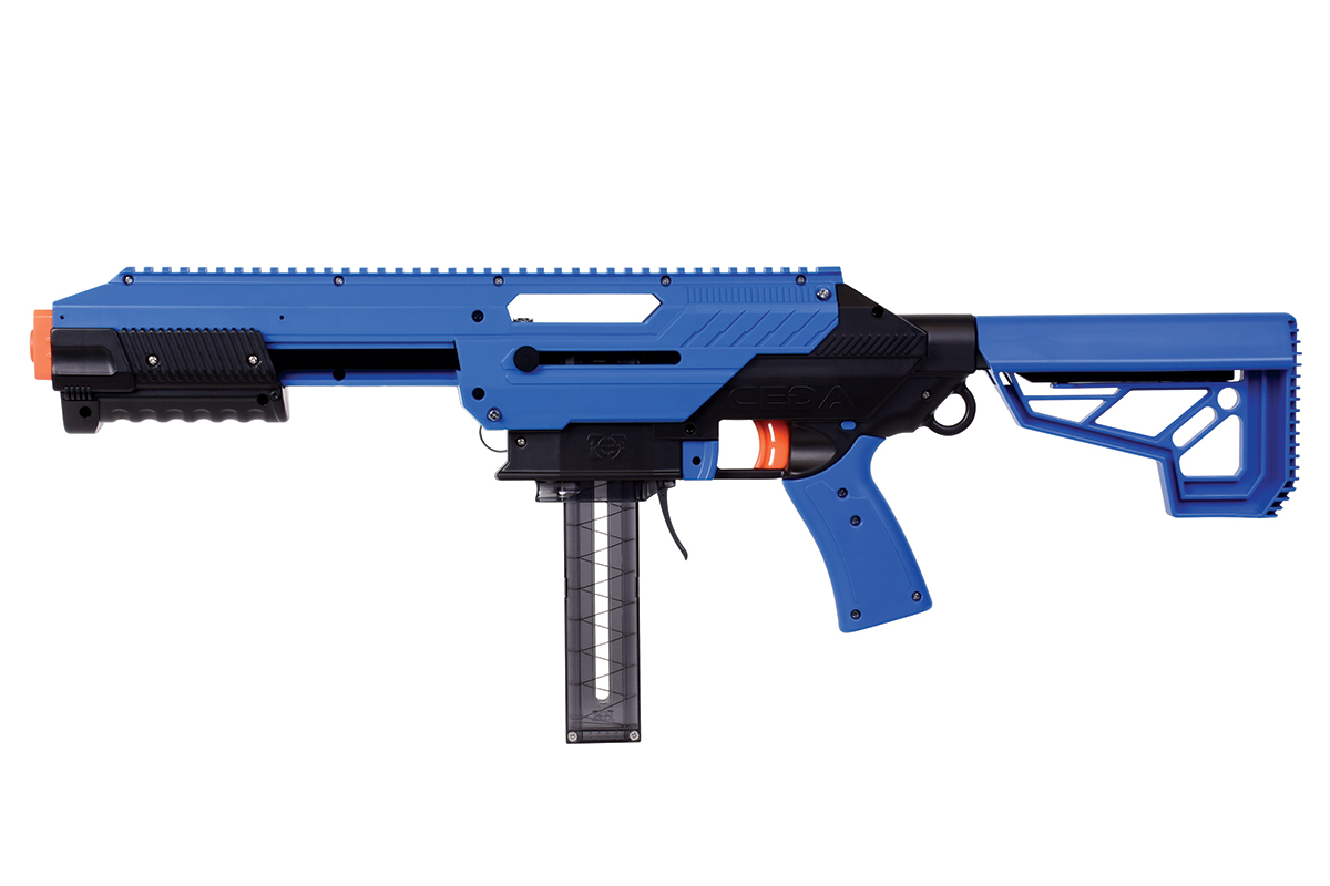 CEDA Jet Blaster Blau Soft Darts - Federdruck CEDA Jet Blaster Blau Soft Darts - Federdruck