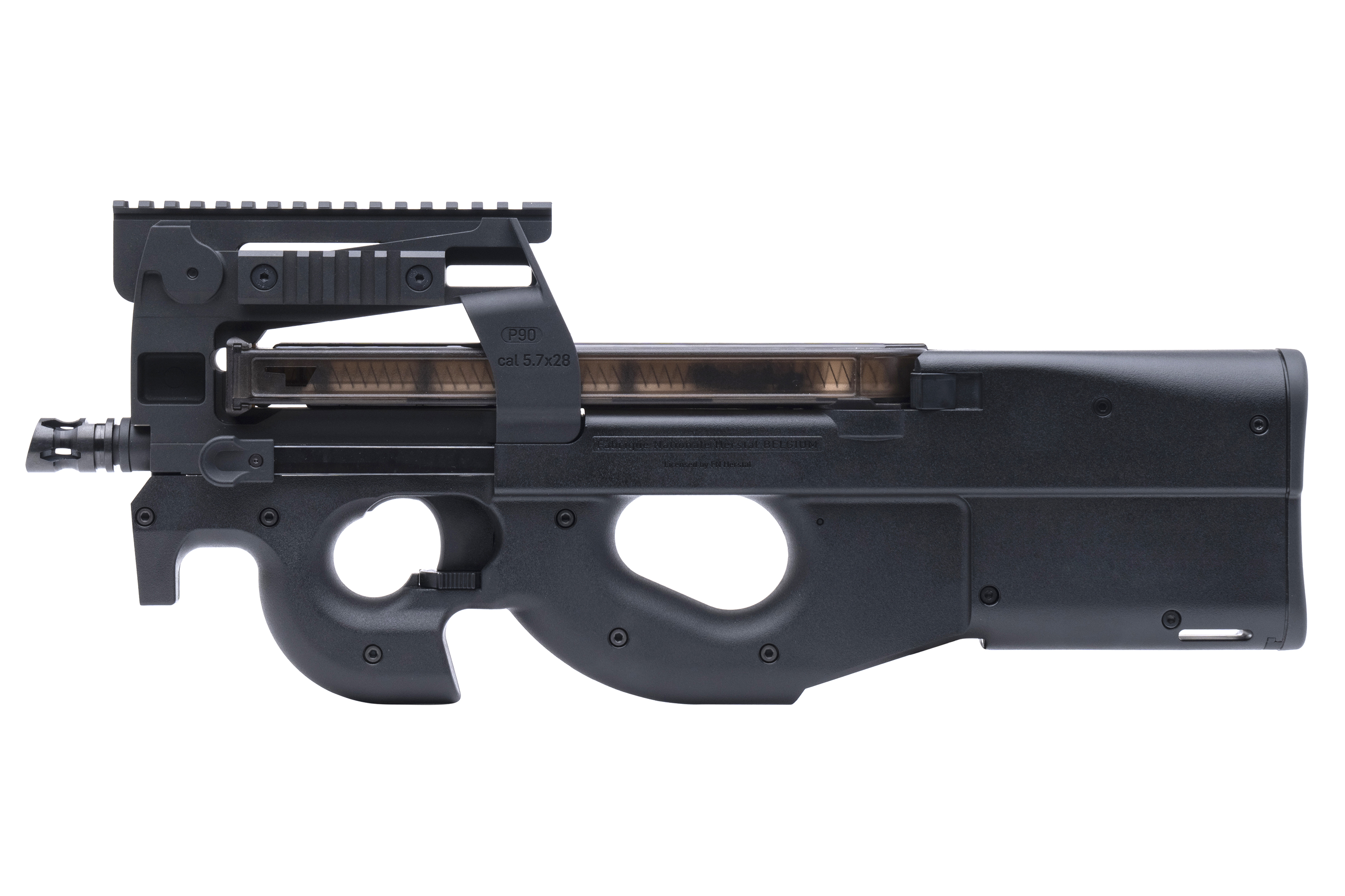 FN Herstal P90® Krytac Schwarz 6mm - Airsoft S-AEG