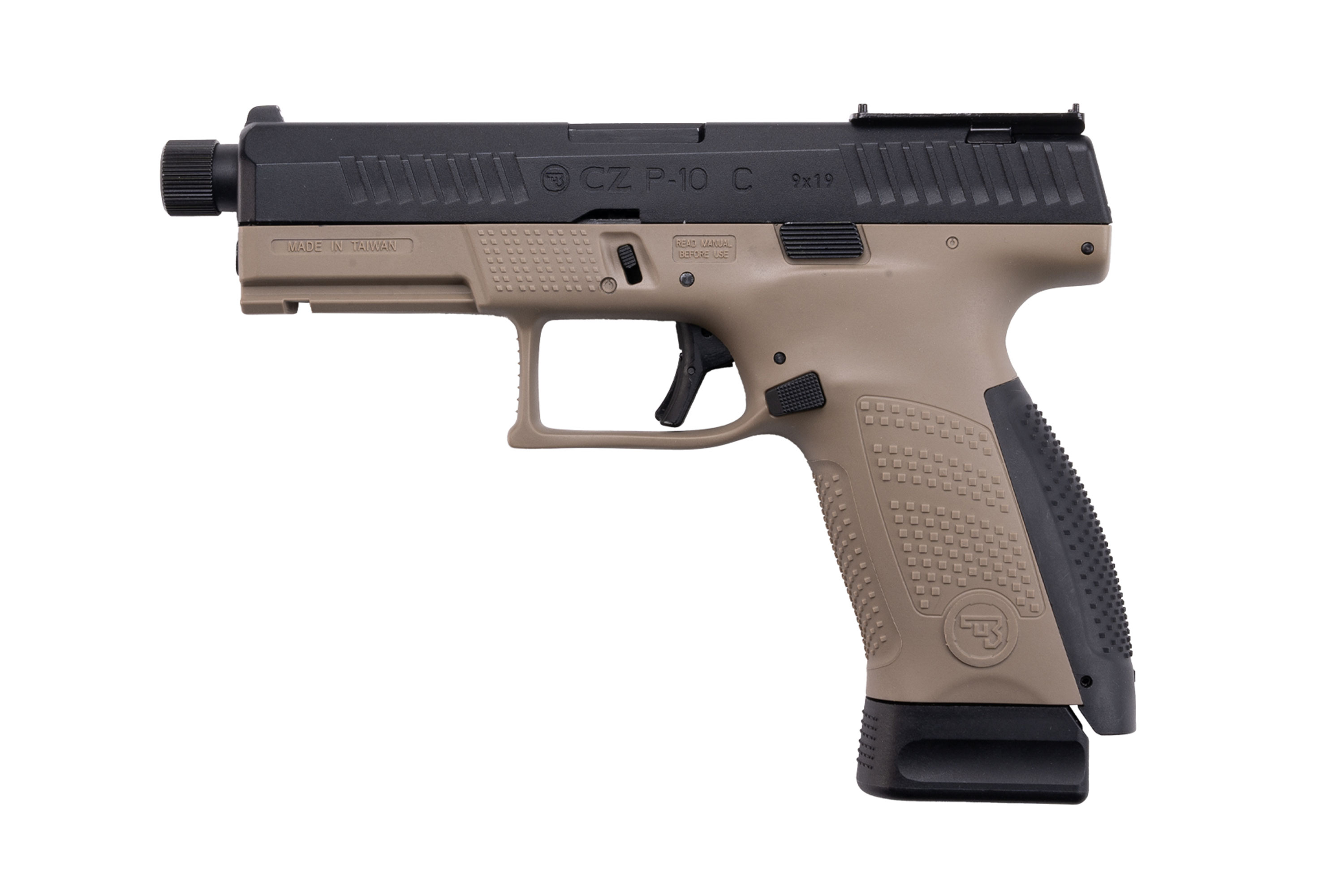 CZ 75 P-10C Optic Ready Dual Tone 6mm - Airsoft Co2 BlowBack CZ 75 P-10C Optic Ready Dual Tone 6mm - Airsoft Co2 BlowBack