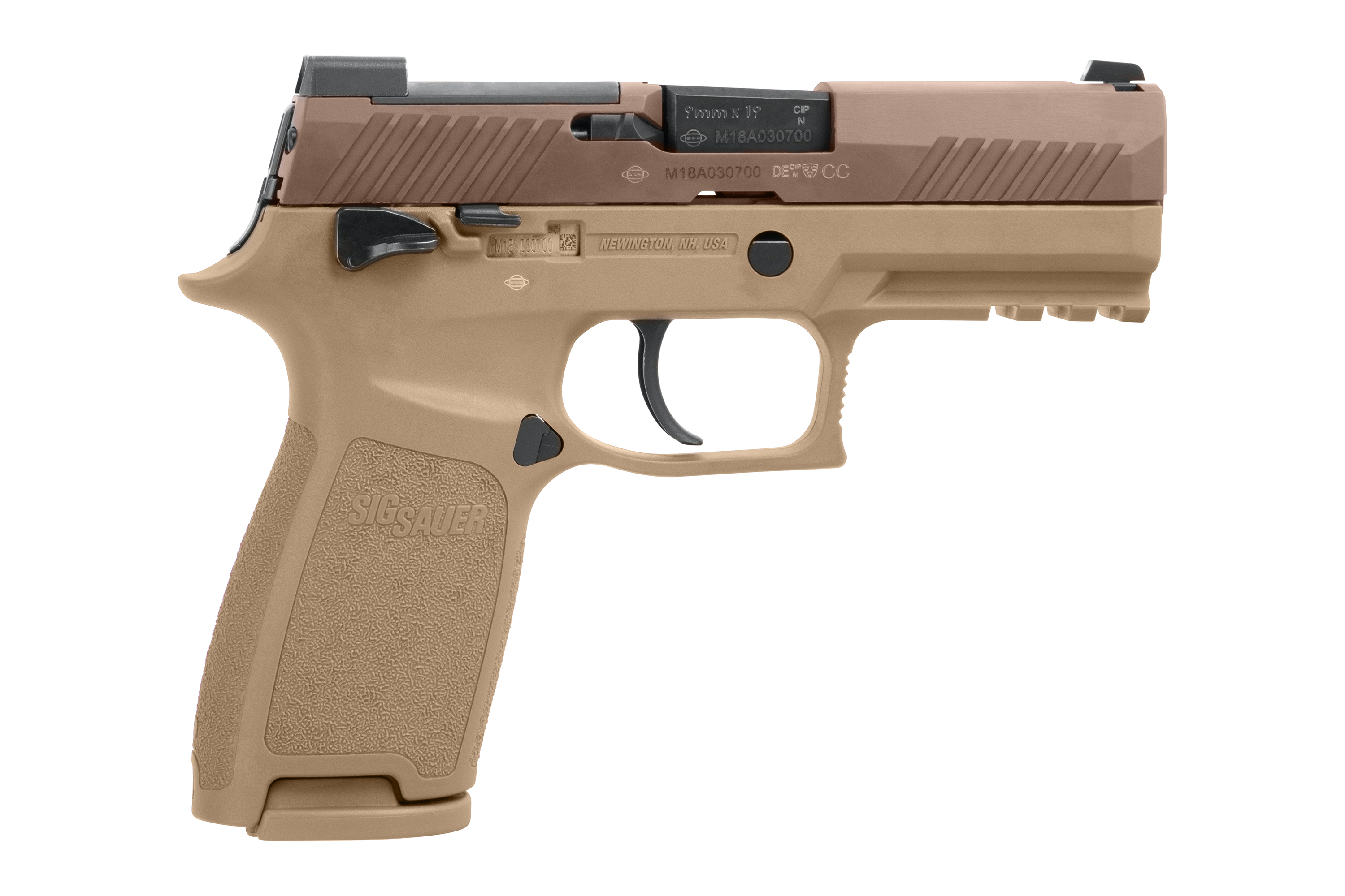 SIG SAUER P320-M18 Coyote Tan 9 mm Luger - Selbstladepistole