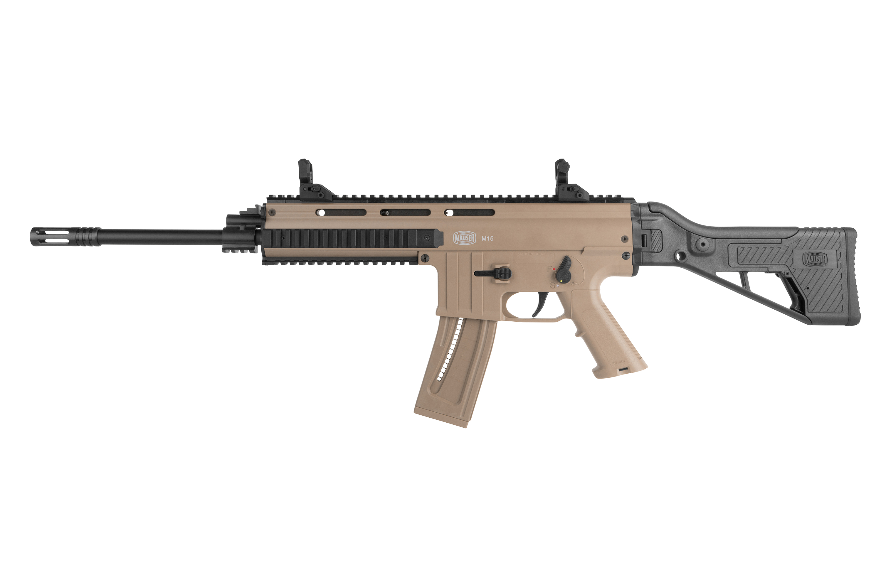 MAUSER M15 US Tan .22lr HV - Selbstladebüchse