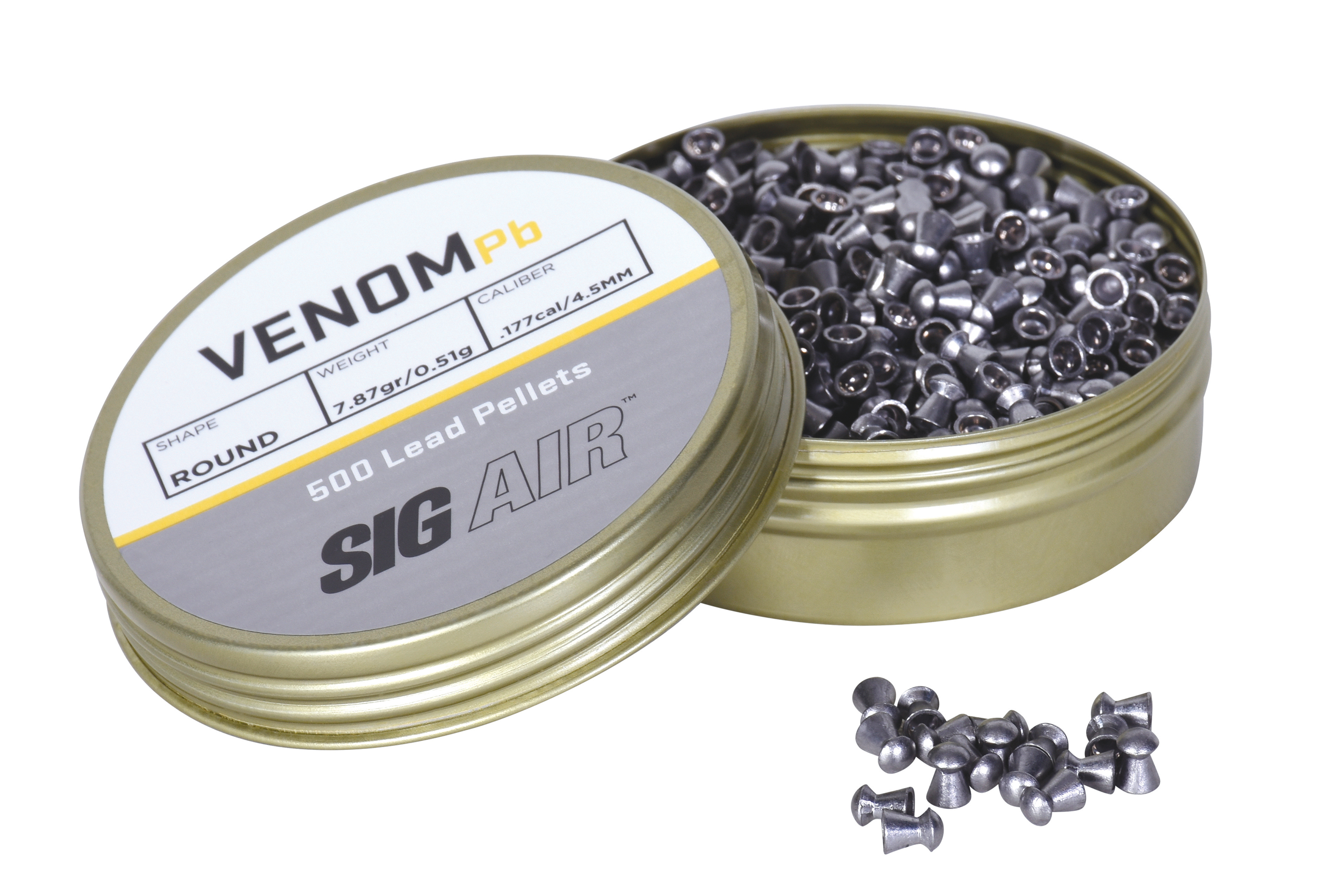 SIG Air Rundkopf Diabolos glatt 4,5 mm 500 Stück SIG Air Rundkopf Diabolos glatt 4,5 mm 500 Stück