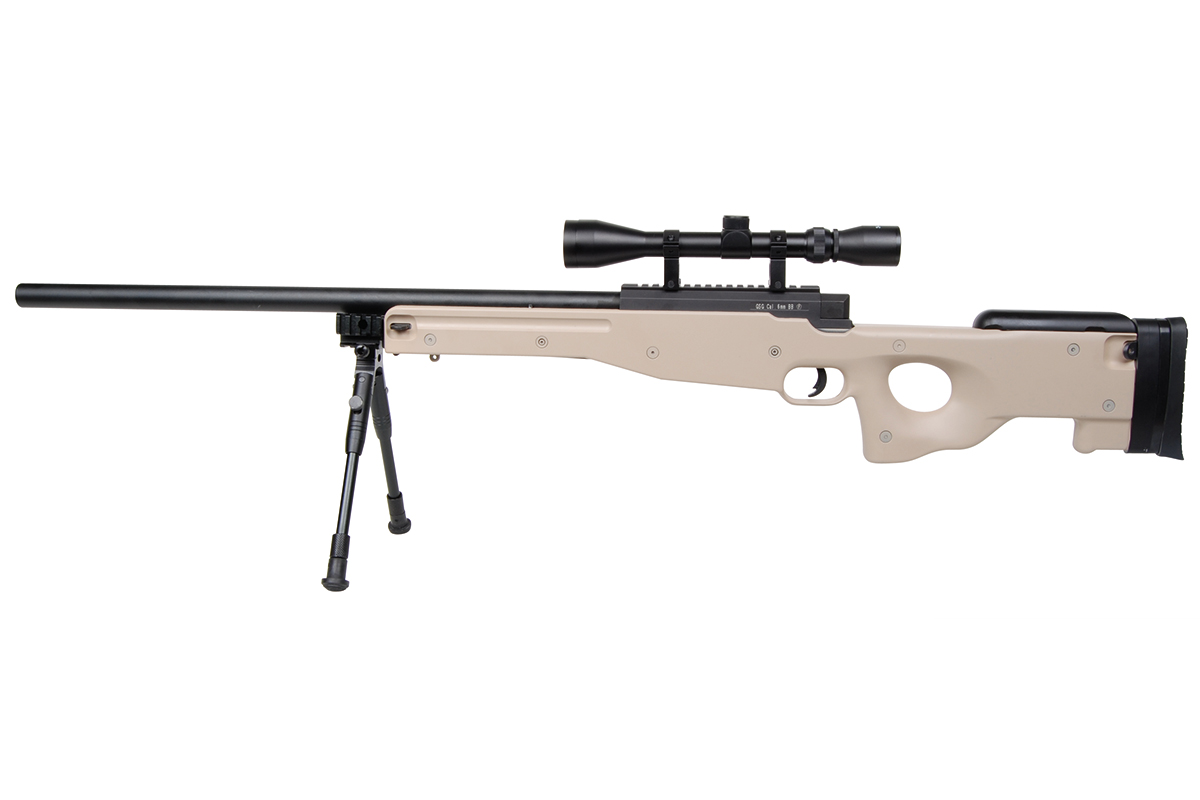 GSG MB01 Tactical Sniper Tan 6mm - Airsoft Federdruck GSG MB01 Tactical Sniper Tan 6mm - Airsoft Federdruck