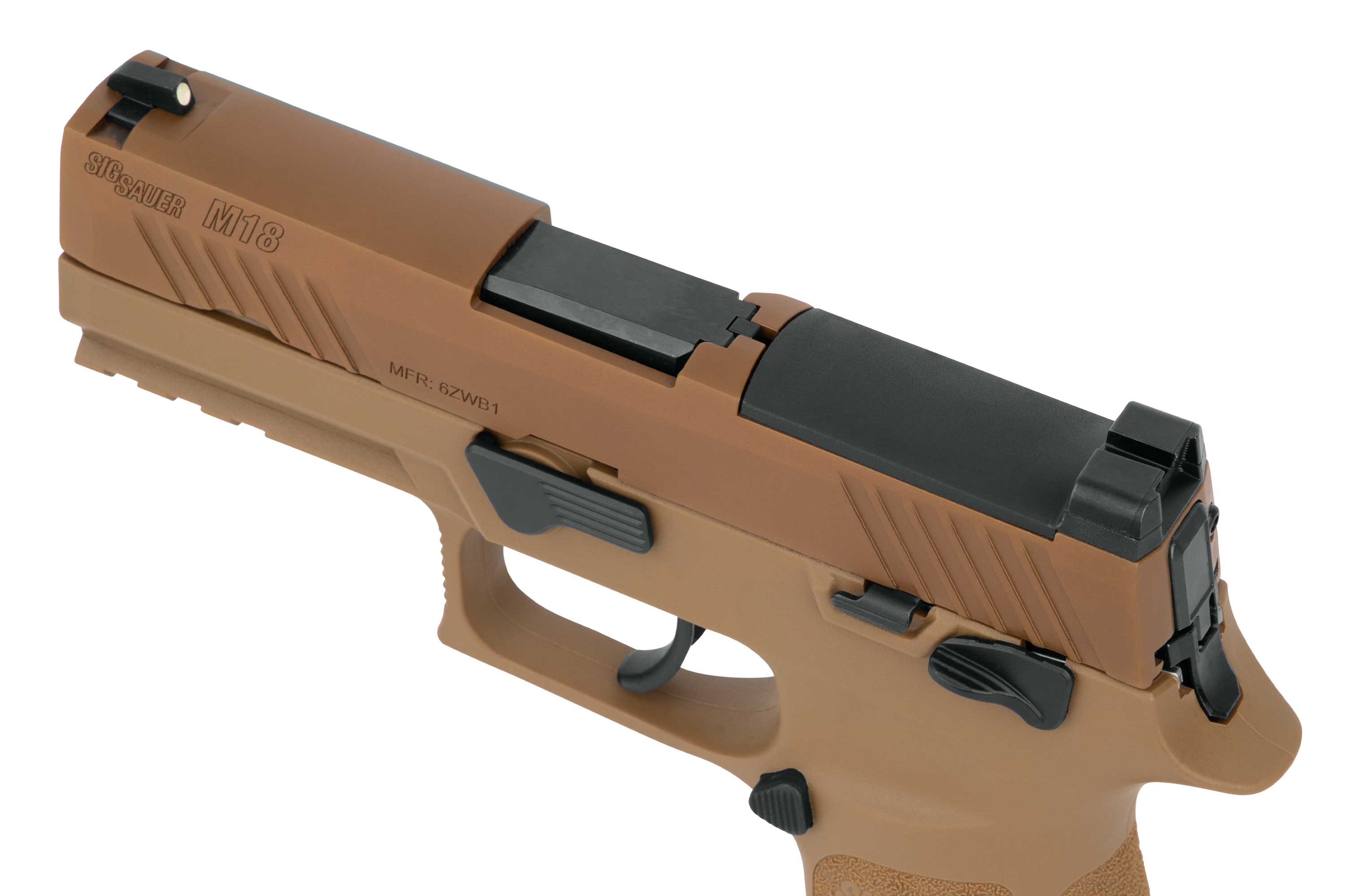 SIG SAUER P320-M18 Coyote Tan 9mm Luger - Selbstladepistole
