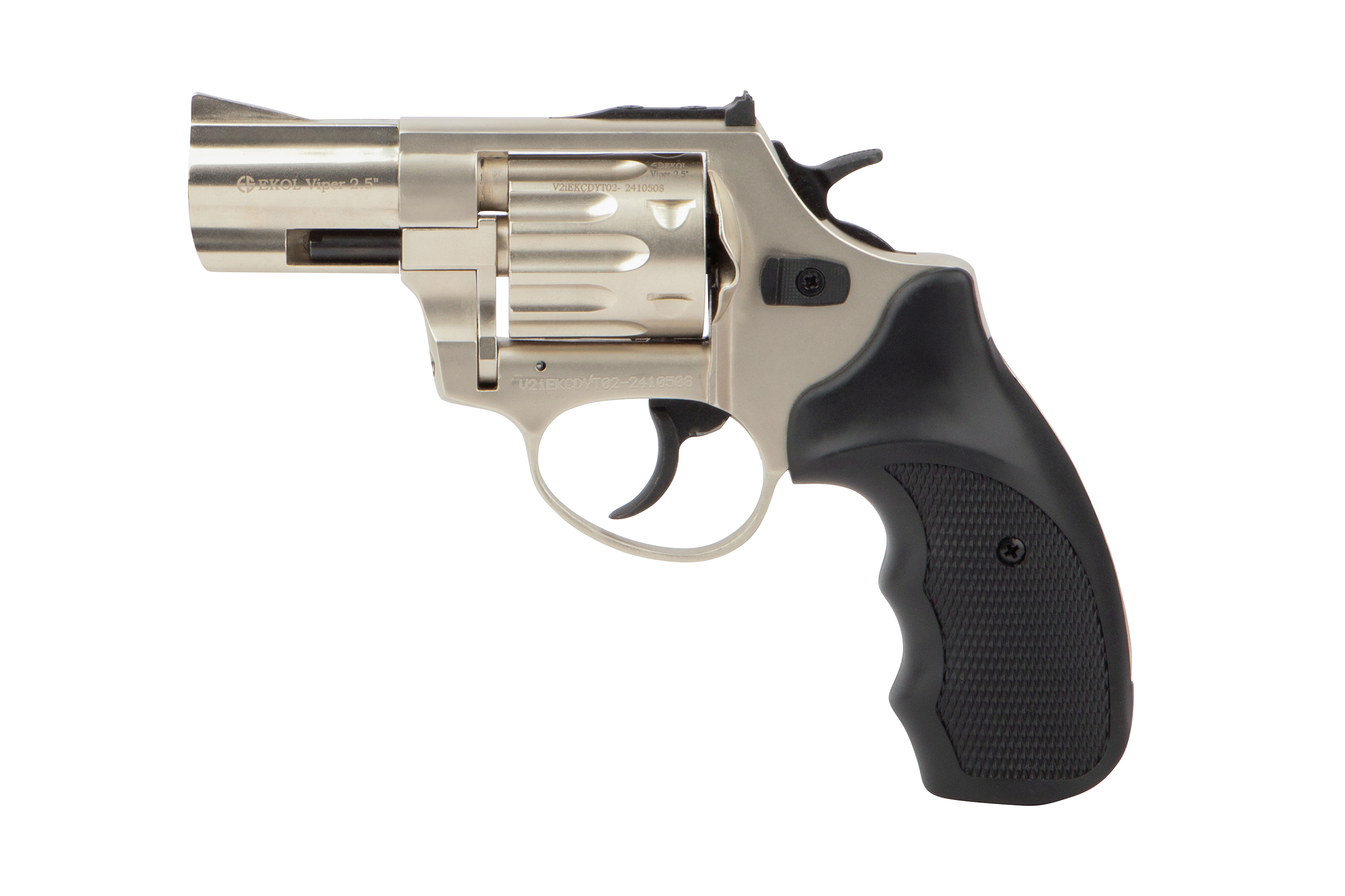 Ekol Viper 2,5'' Nickel 9 mm R. - Gas-Signal Ekol Viper 2,5'' Nickel 9 mm R. - Gas-Signal