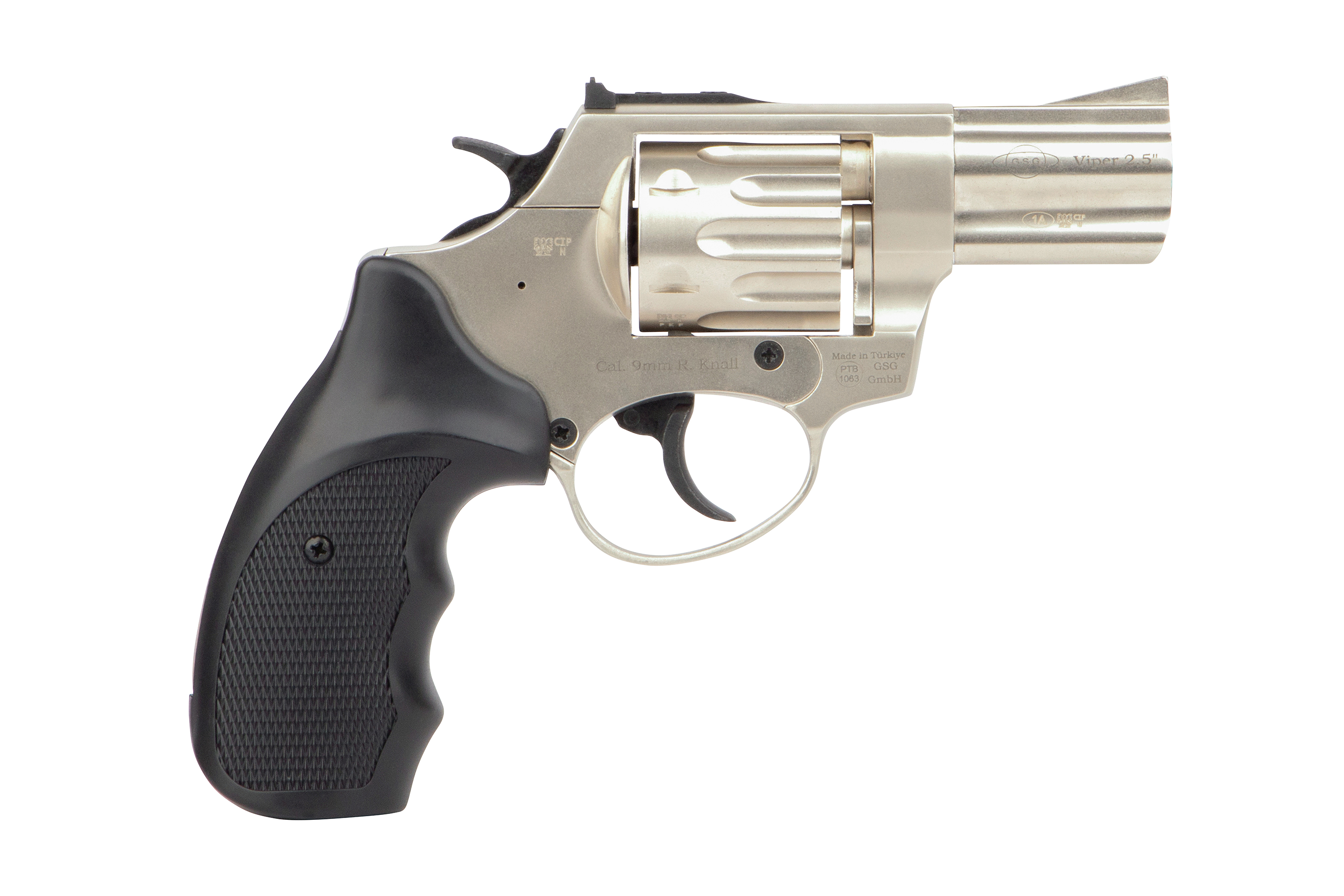 Ekol Viper 2,5'' Nickel 9 mm R. - Gas-Signal