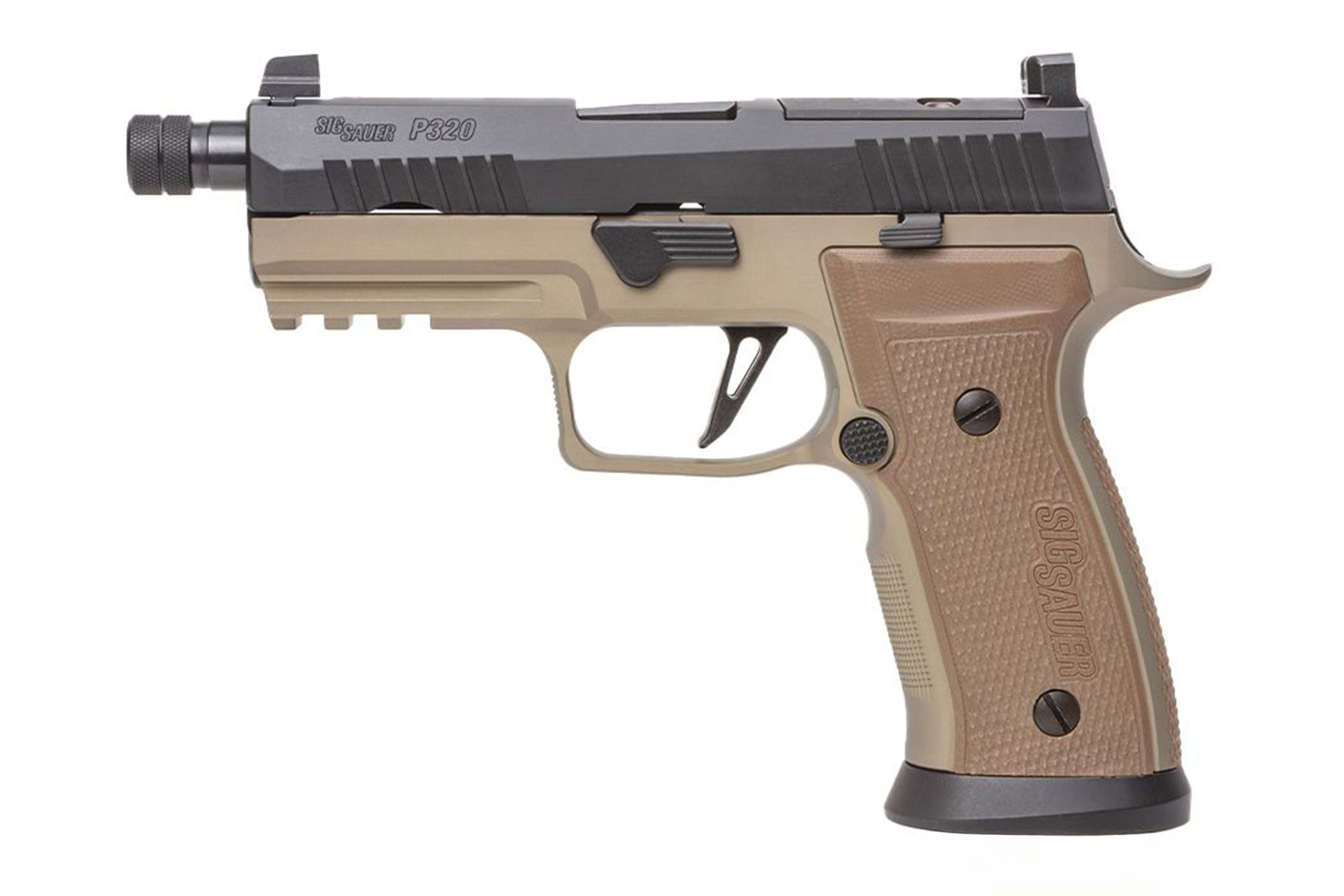 SIG SAUER P320-AXG Combat 9mm Luger - Selbstladepistole FDE SIG SAUER P320-AXG Combat 9mm Luger - Selbstladepistole FDE