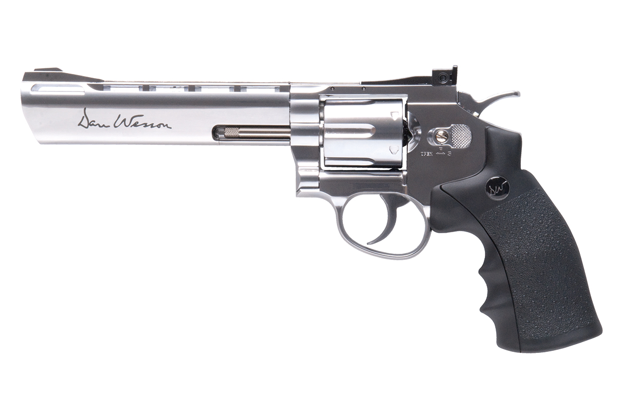 Dan Wesson 6" Silber 4,5mm BB - Druckluft Co2 Dan Wesson 6" Silber 4,5mm BB - Druckluft Co2