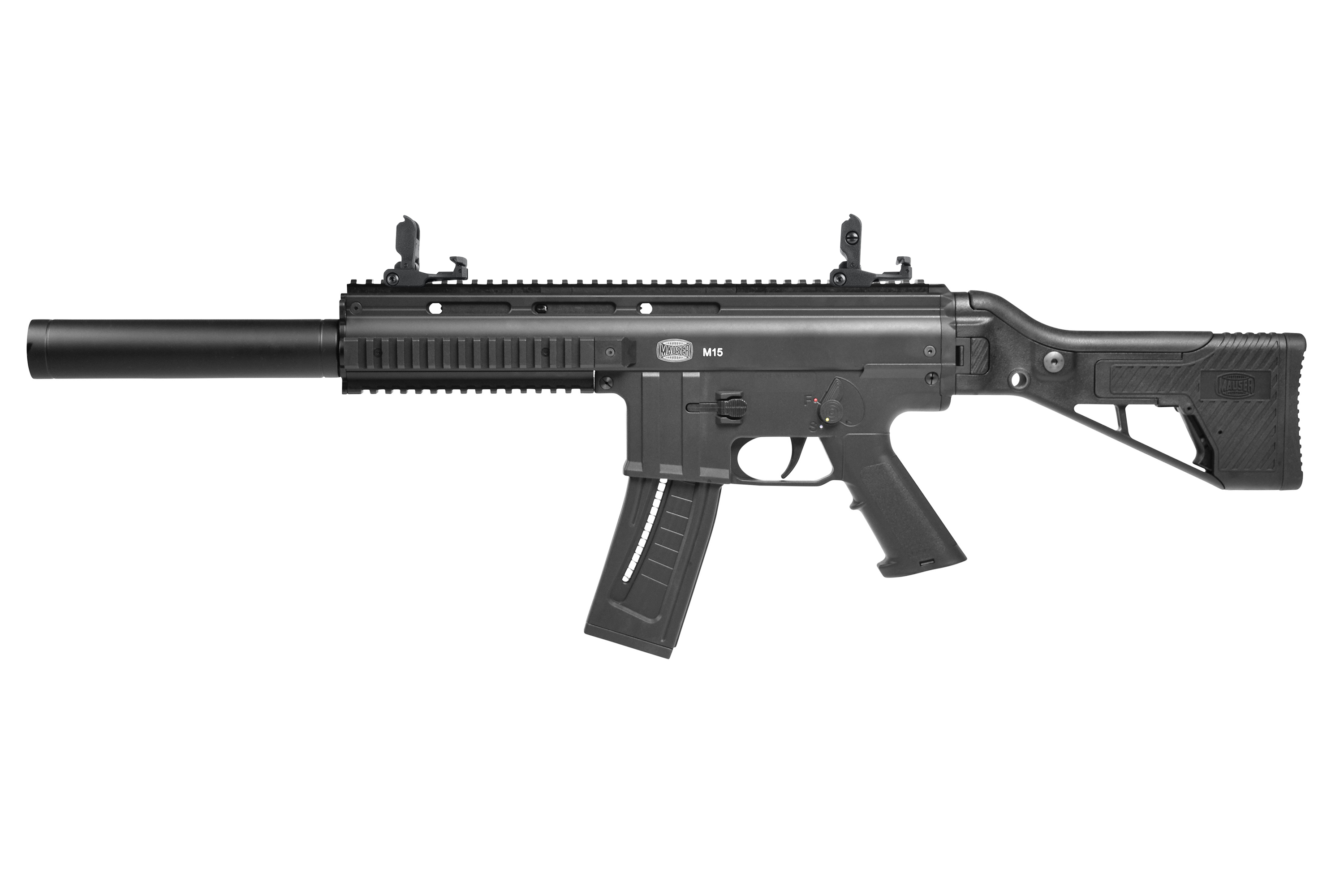 MAUSER M15 Schwarz SD .22lr HV - Selbstladebüchse MAUSER M15 Schwarz SD .22lr HV - Selbstladebüchse