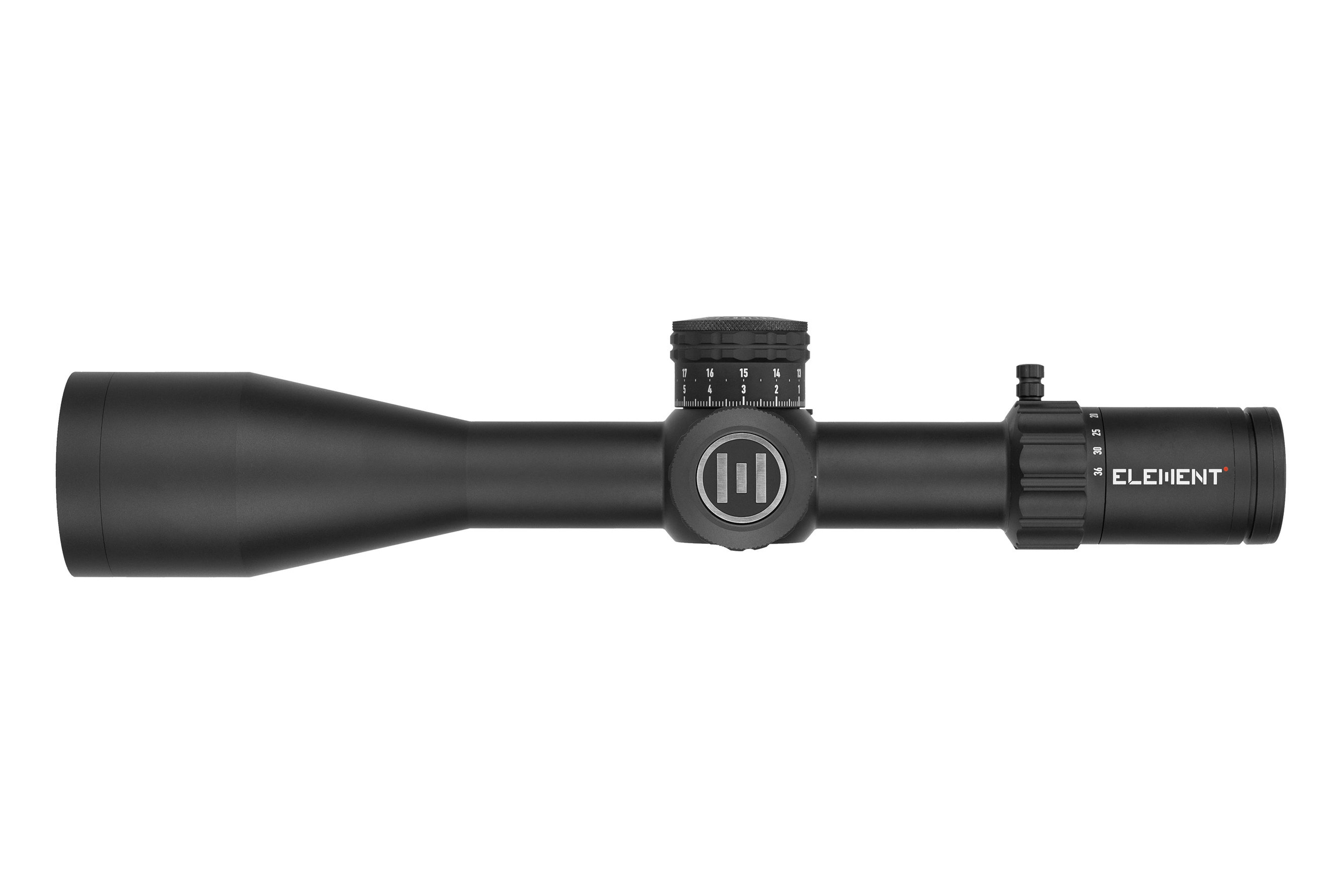 Element Optics Theos | 6-36x56 | APR-2D MRAD FFP Schwarz