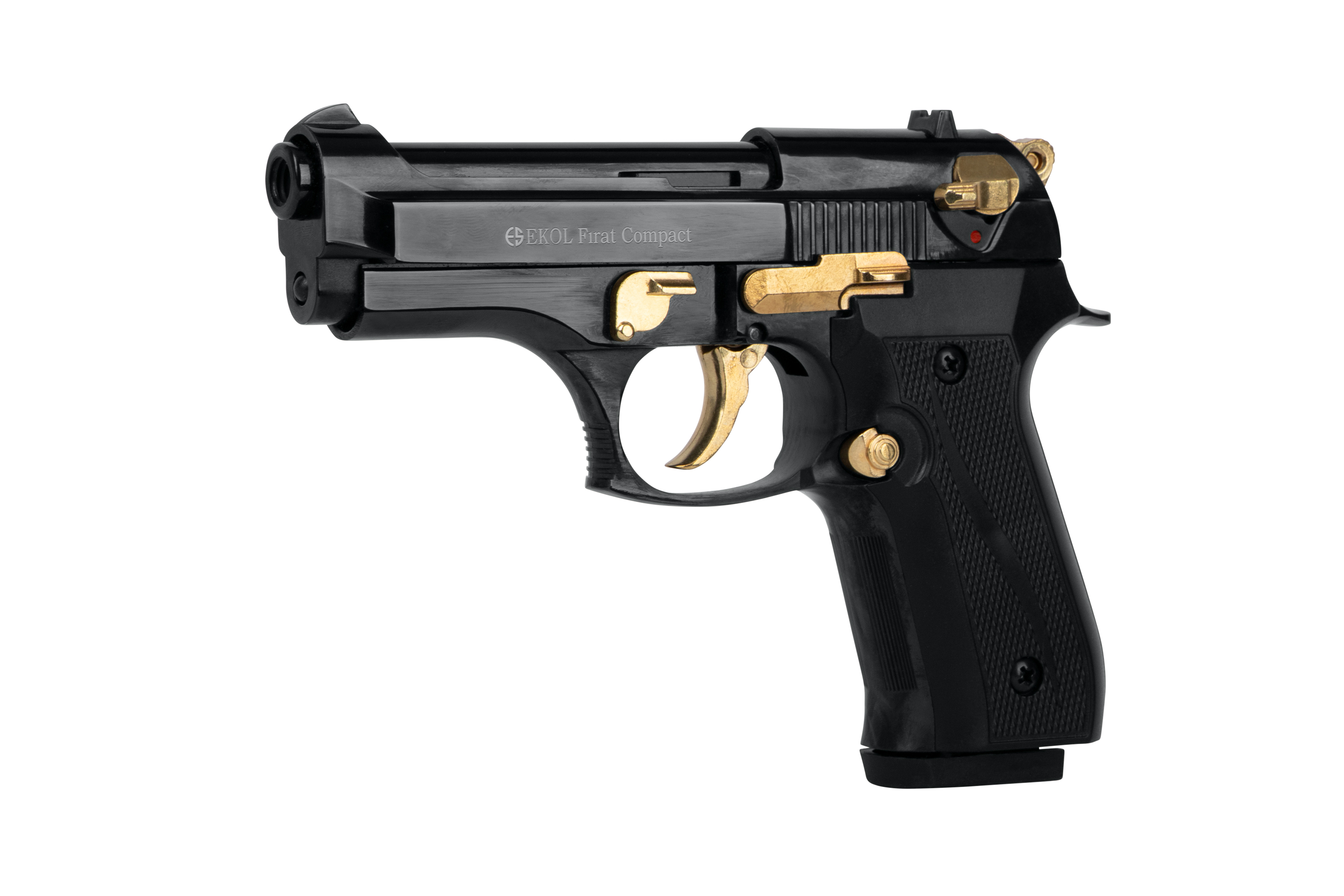 Ekol Compact Schwarz-Gold 9mm P.A.K. - Gas-Signal
