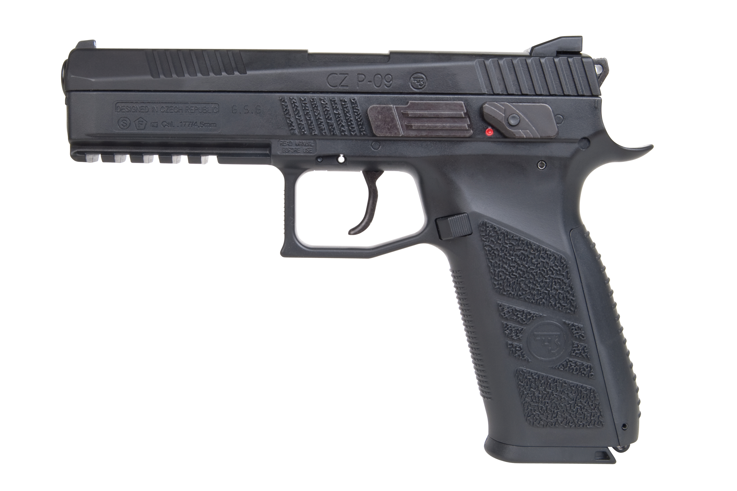 CZ 75 P-09 Duty Schwarz 4,5mm - Druckluft Co2 BlowBack CZ 75 P-09 Duty Schwarz 4,5mm - Druckluft Co2 BlowBack