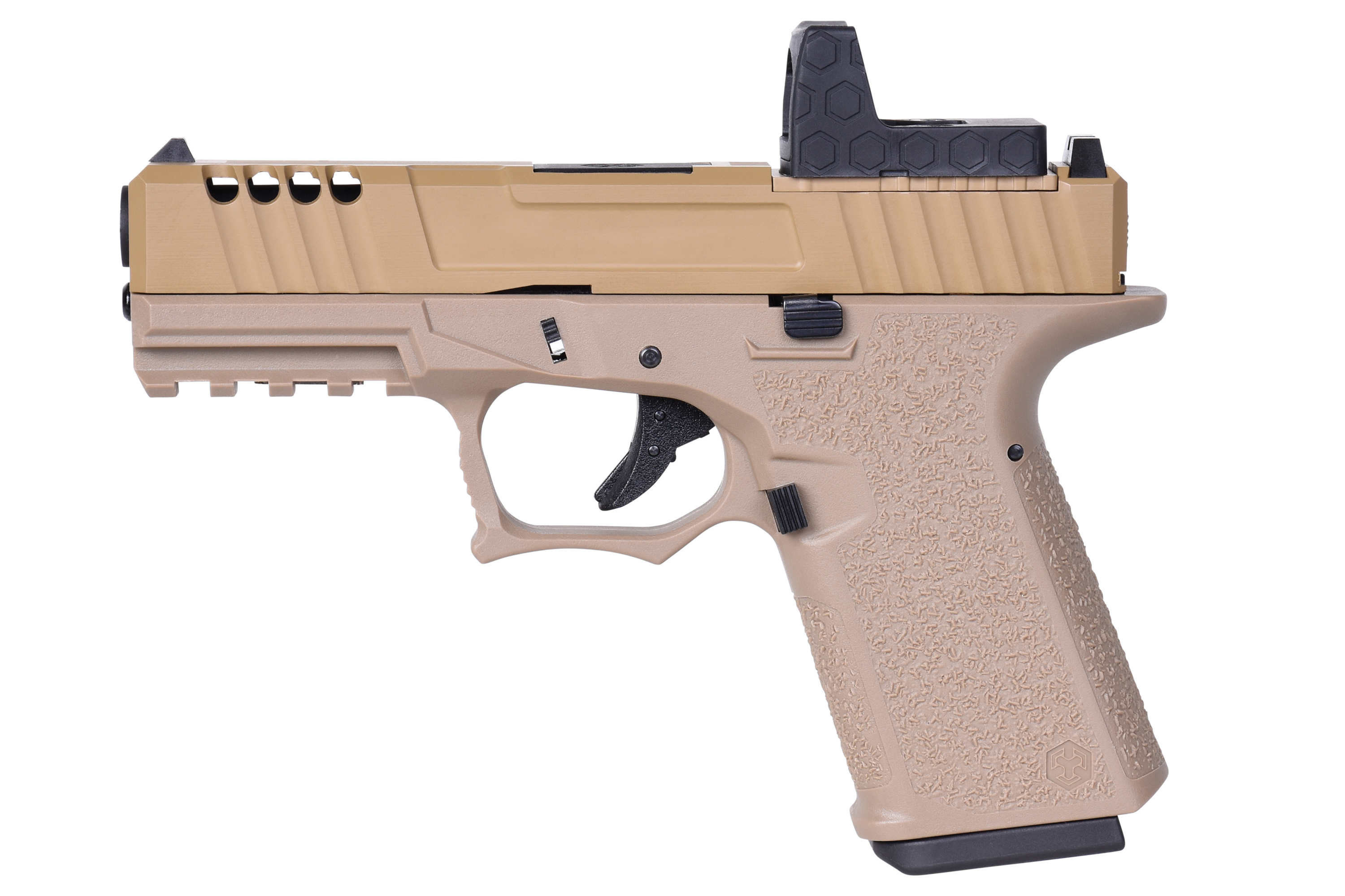 AW Custom VX9 Mod. 1 Precut FDE 6mm - Airsoft Gas BlowBack AW Custom VX9 Mod. 1 Precut FDE 6mm - Airsoft Gas BlowBack