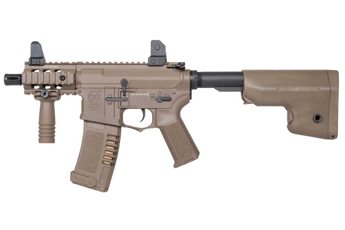 Ares Amoeba M4 007 Dark Earth 6mm - Airsoft S-AEG