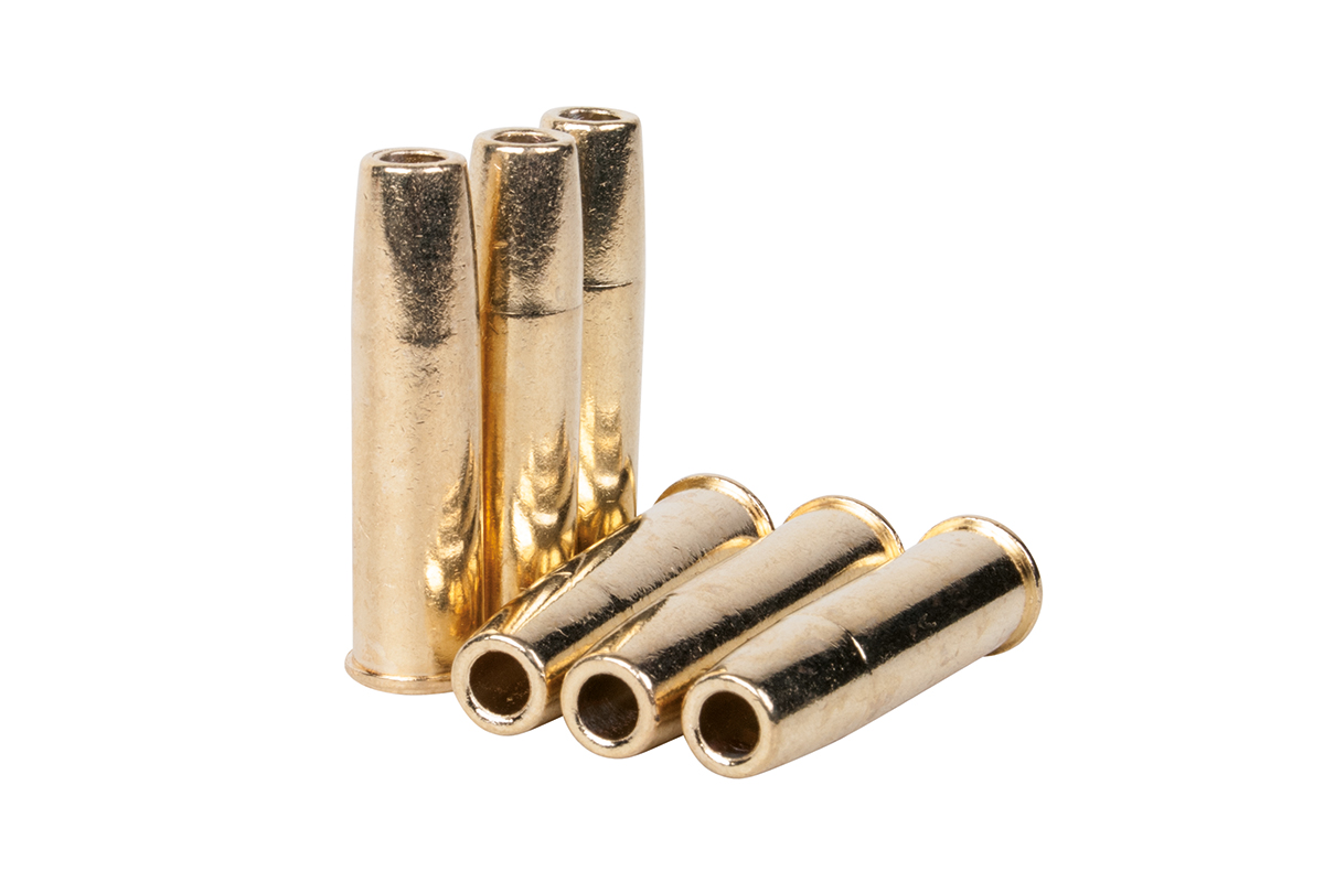 Schofield Revolver & Barra 1866 Hülsen 6 Stück 4,5mm - Druckluft Co2 Schofield Revolver & Barra 1866 Hülsen 6 Stück 4,5mm - Druckluft Co2