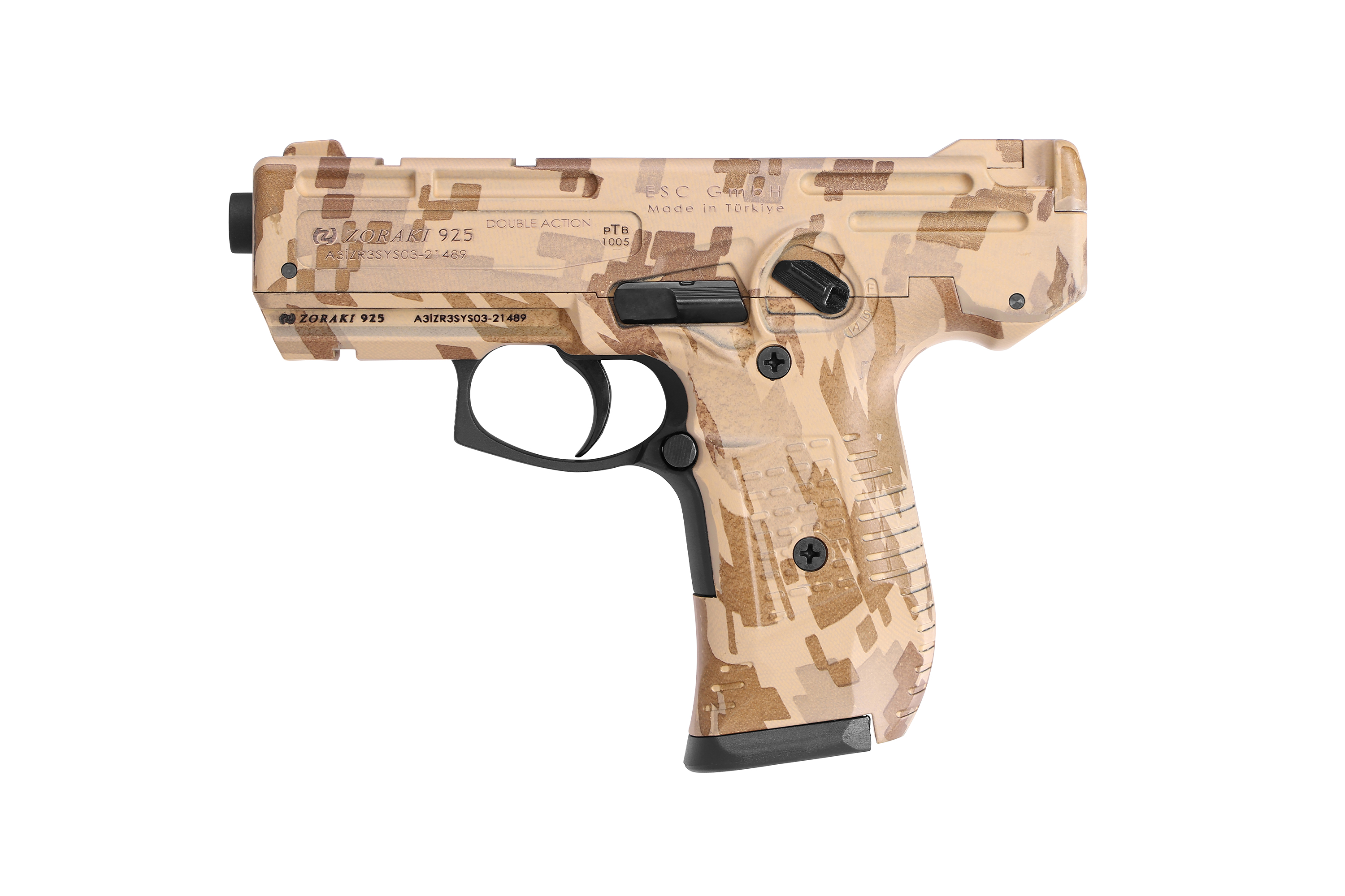 Zoraki 925 Camo 9mm P.A.K. - Gas Signal Zoraki 925 Camo 9mm P.A.K. - Gas Signal