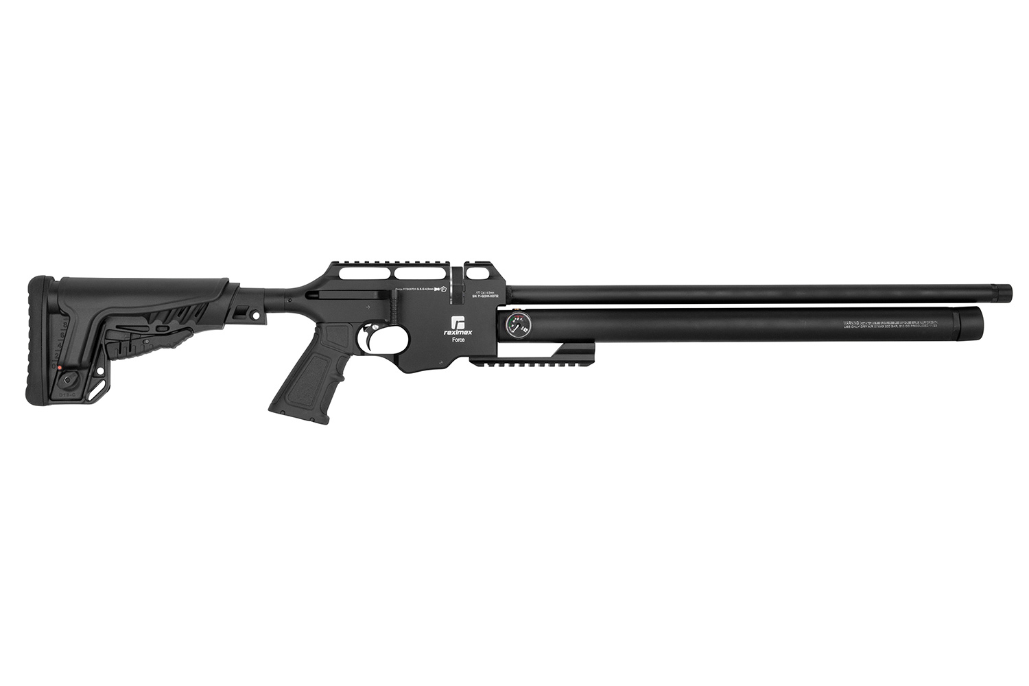 Reximex Force 1 Schwarz 4,5mm - Druckluft Pressluft | PCP
