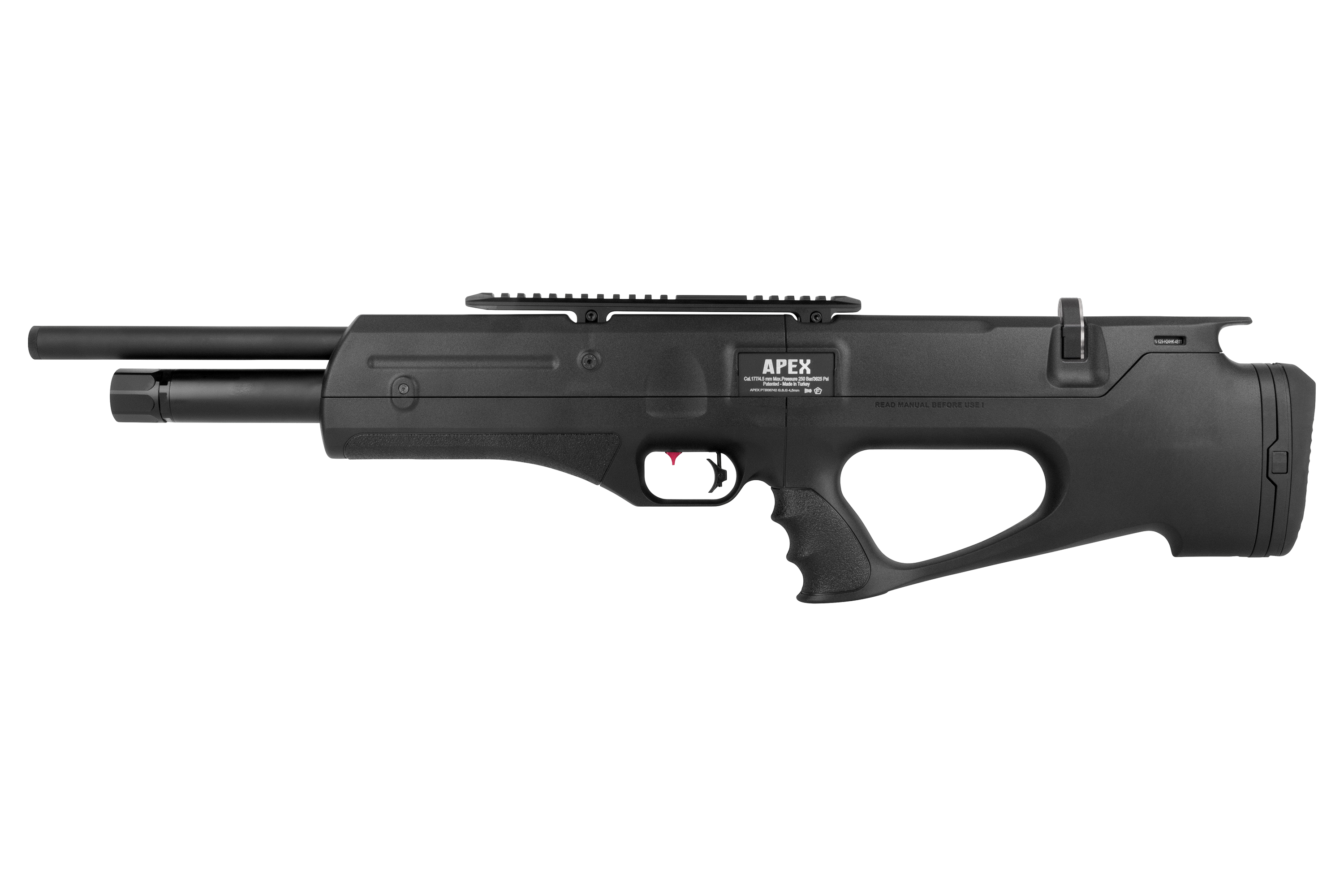 Reximex Apex Schwarz 4,5 mm - Druckluft PCP Reximex Apex Schwarz 4,5 mm - Druckluft PCP