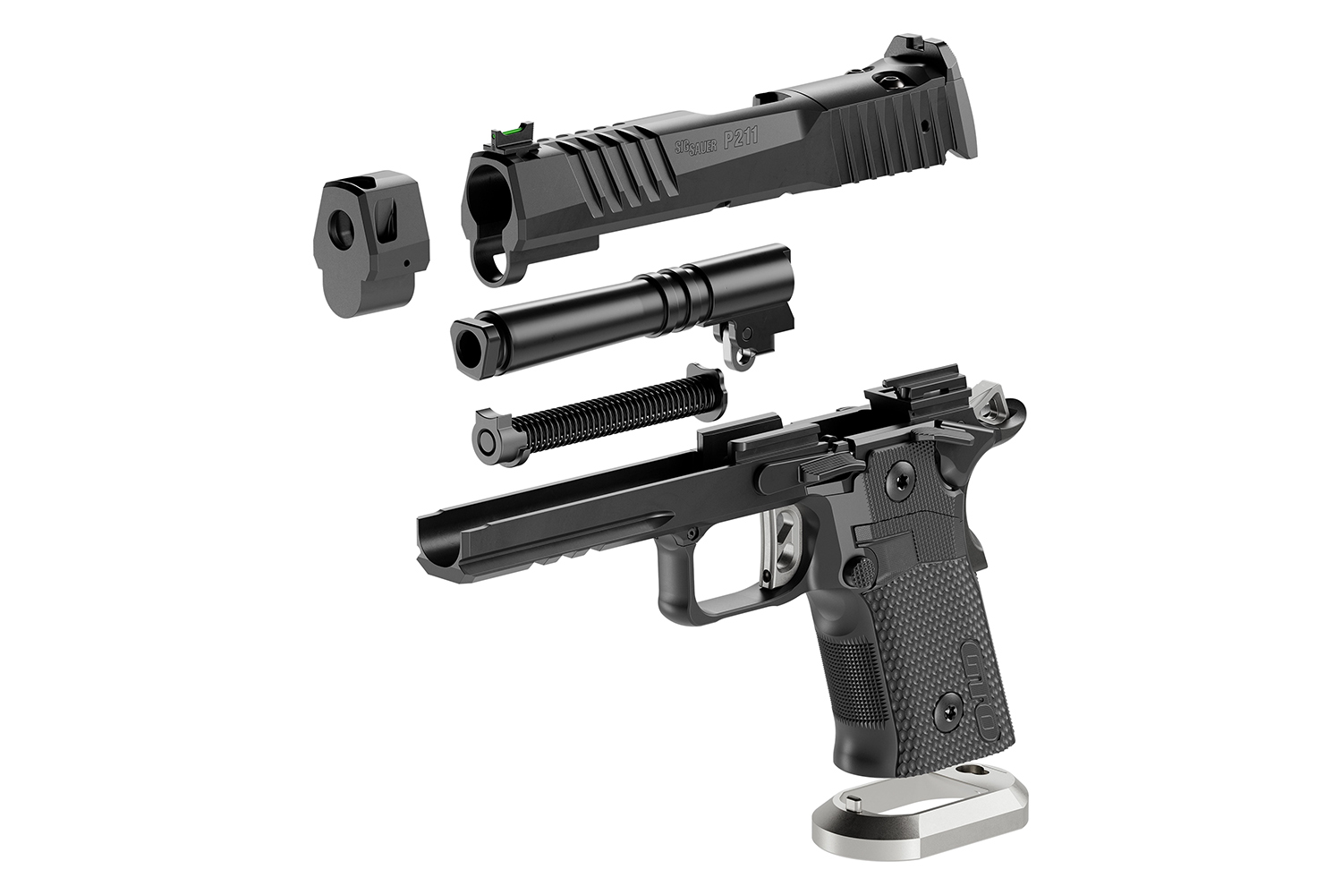 SIG Sauer P211-GTO Schwarz 9mm Luger - Selbstladepistole