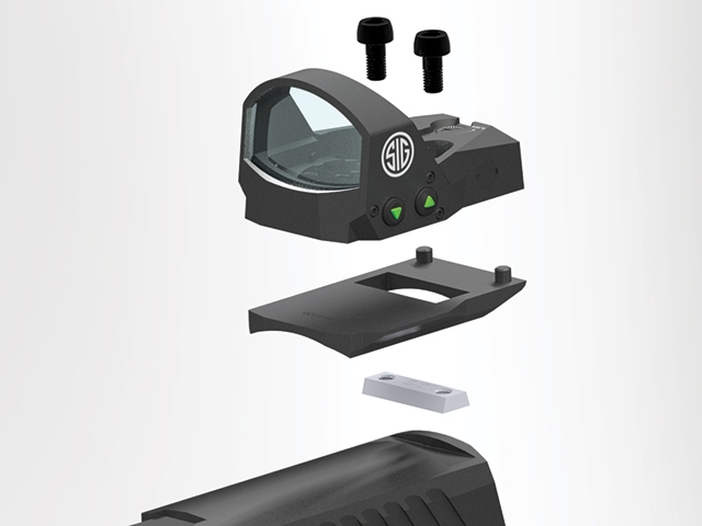 Sig Sauer Adapterkit ROMEO1 | P226 X-Serie | silber Sig Sauer Adapterkit ROMEO1 | P226 X-Serie | silber