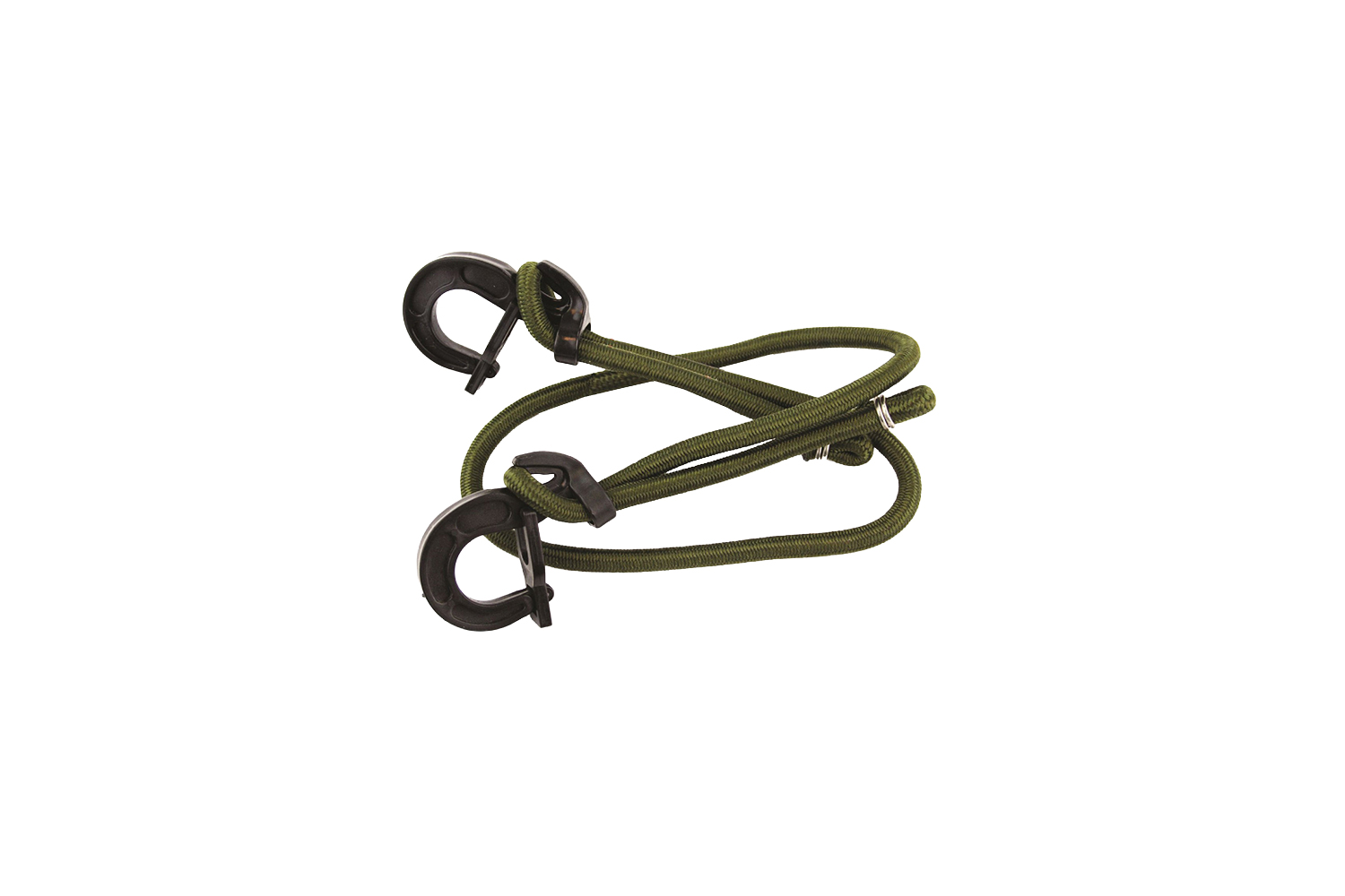 Highlander Forces Spanngummi mit Haken & Sicherung 8mm x 1m