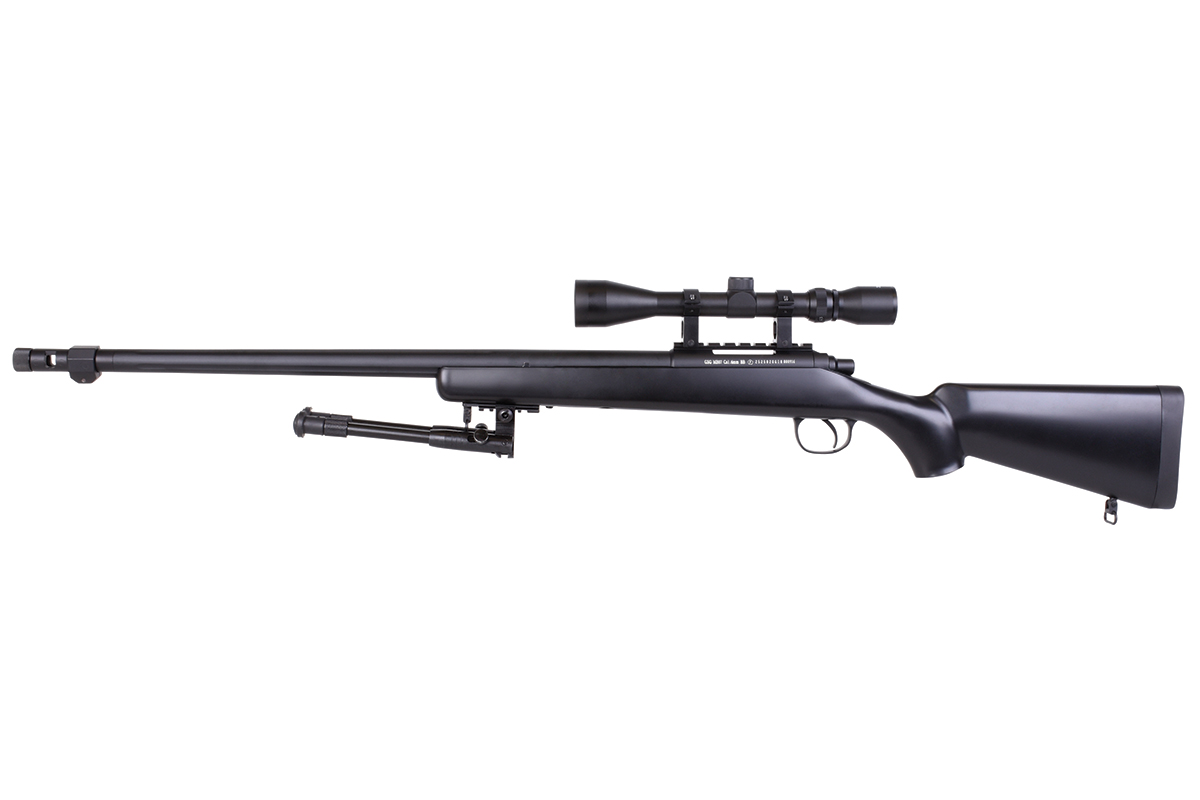 GSG MB07 Sniper Schwarz 6mm - Airsoft Federdruck GSG MB07 Sniper Schwarz 6mm - Airsoft Federdruck