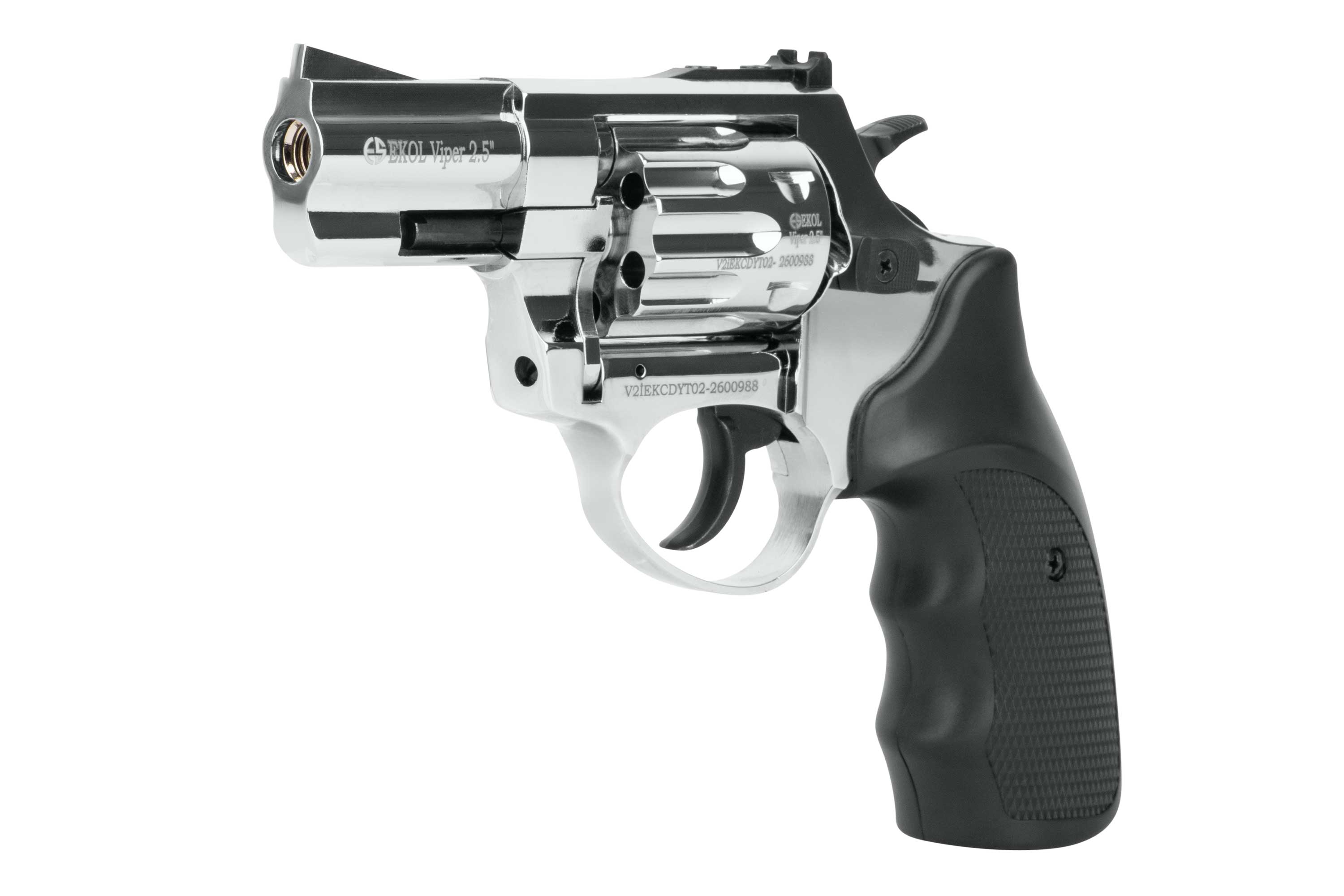 Ekol Viper 2,5'' Chrom 9mm R. - Gas-Signal