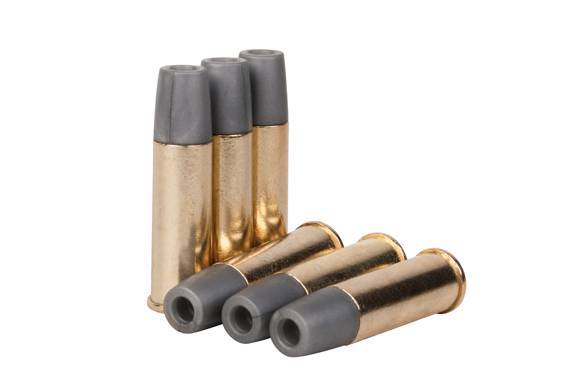 Schofield Revolver Hülsen 6 x 1 Schuss 4,5mm BB - Druckluft Co2 Schofield Revolver Hülsen 6 x 1 Schuss 4,5mm BB - Druckluft Co2