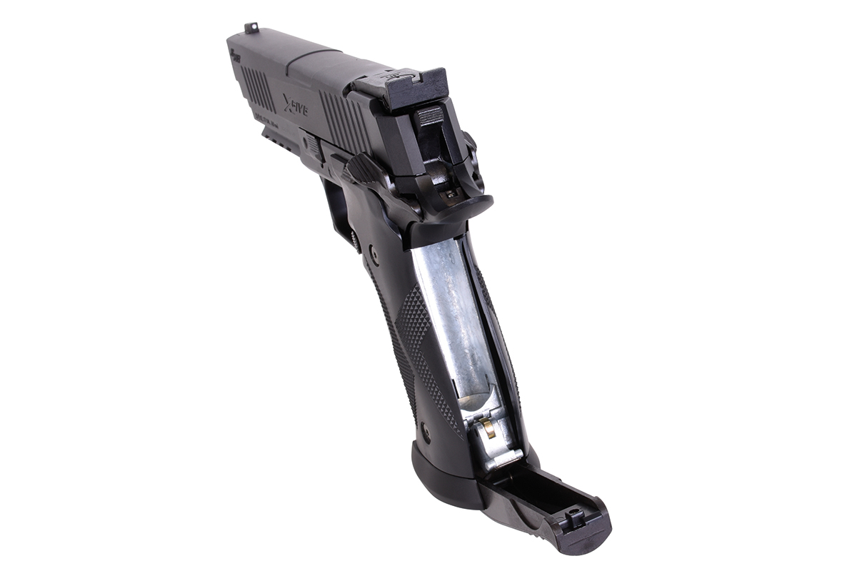SIG SAUER XFIVE Schwarz 4,5mm | 4,5mm BB - Druckluft Co2 BlowBack
