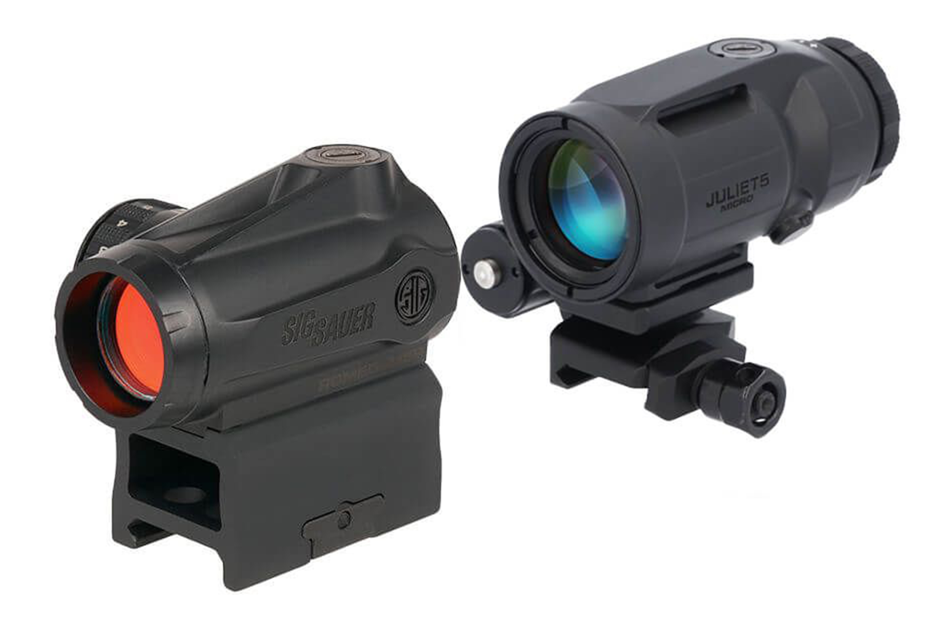 SIG SAUER ROMEO-MSR Set Gen2 Red Dot + JULIET5 Micro Magnifier SIG SAUER ROMEO-MSR Set Gen2 Red Dot + JULIET5 Micro Magnifier