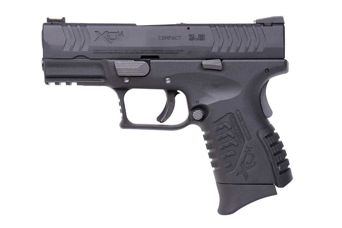 Springfield XDM Compact Schwarz 6mm - Airsoft Gas BlowBack