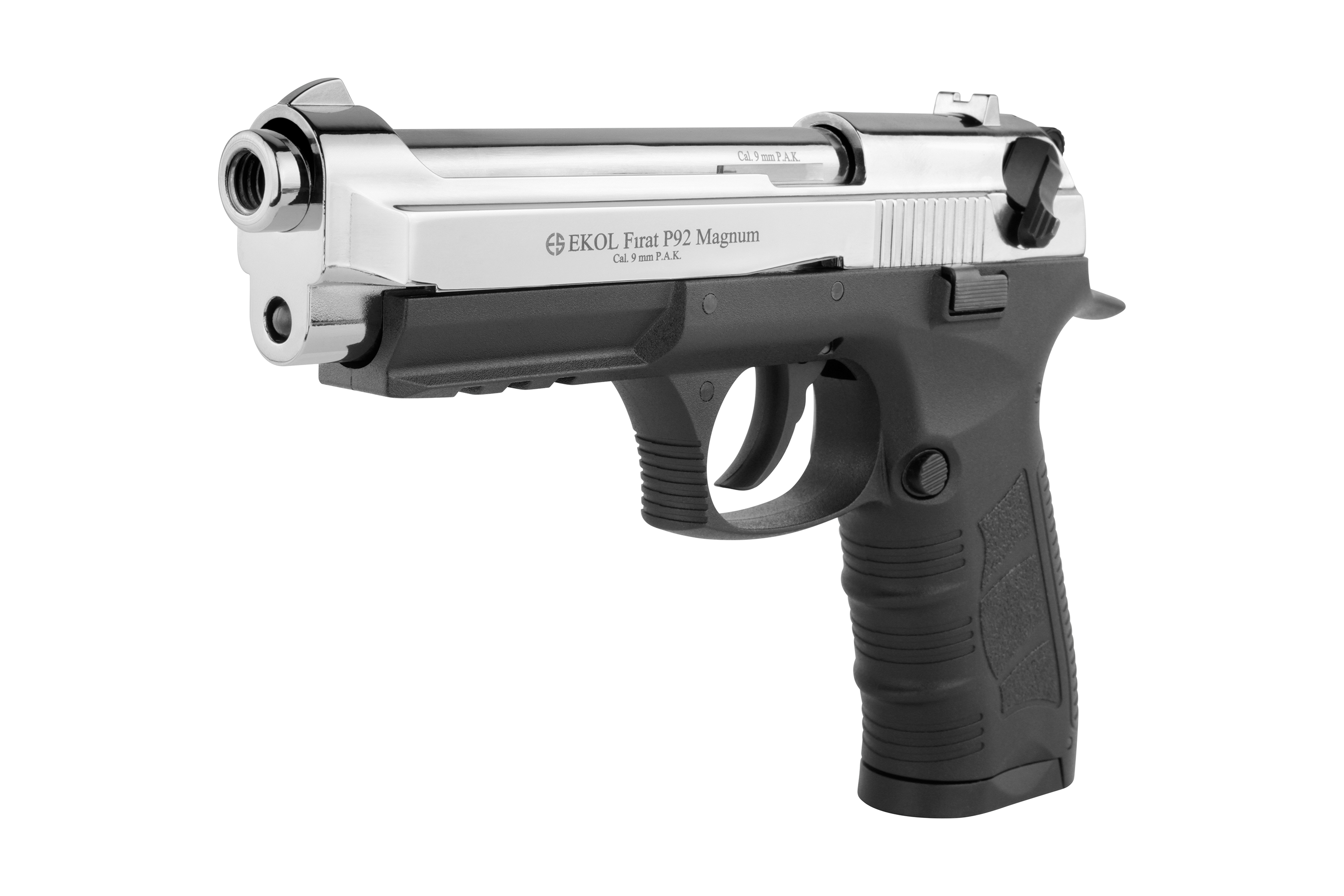 EKOL Firat P92 Magnum Chrom 9mm P.A.K. - Gas Signal