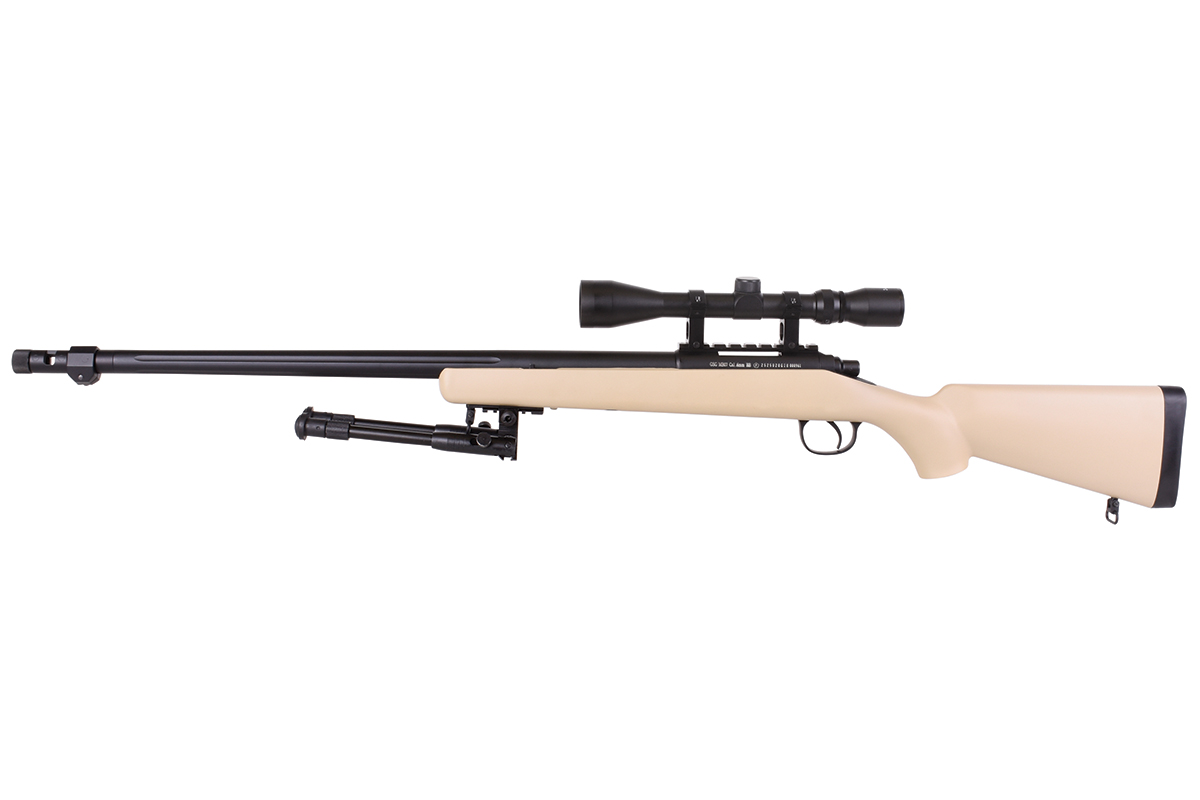 GSG MB07 Sniper Tan 6mm - Airsoft Federdruck GSG MB07 Sniper Tan 6mm - Airsoft Federdruck