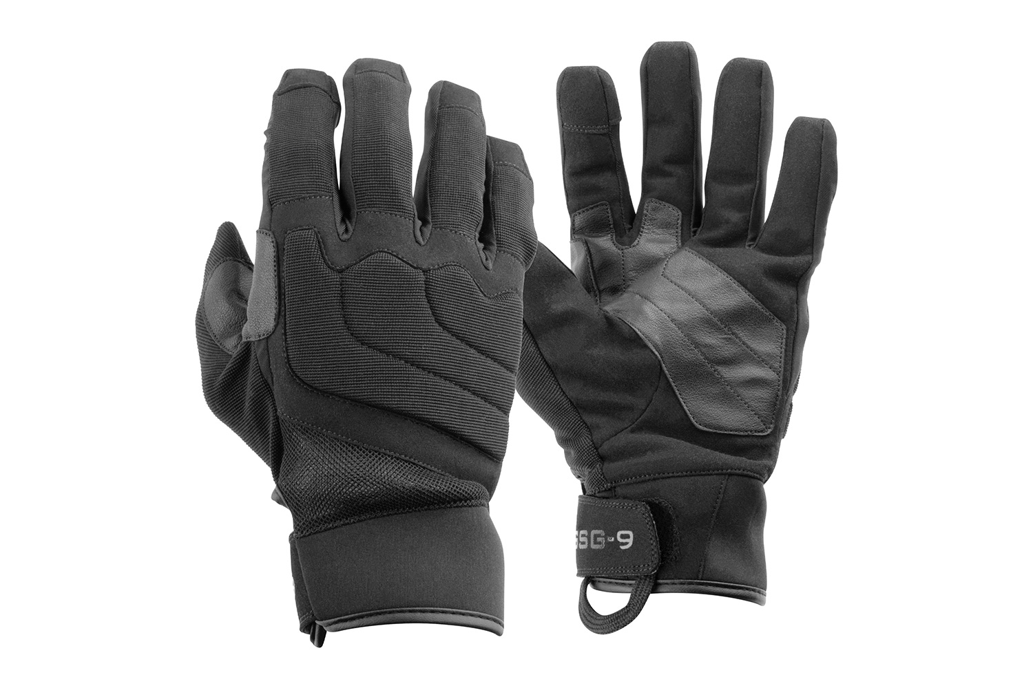 GSG-9 CR2 CRTS2 Einsatzhandschuh mit Leder - Schießhandschuh