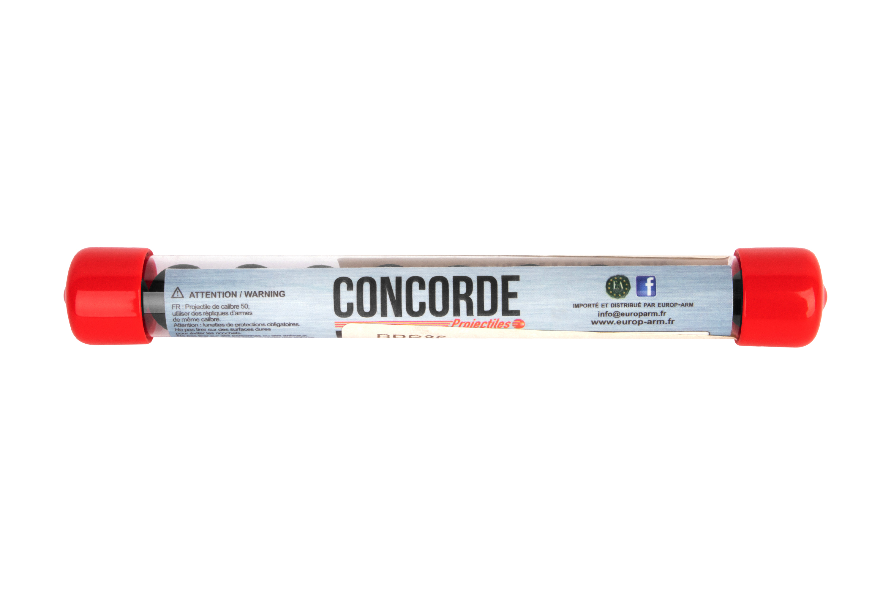 Concorde Defender .50 Gummigeschosse Schwarz 10 Stück Concorde Defender .50 Gummigeschosse Schwarz 10 Stück