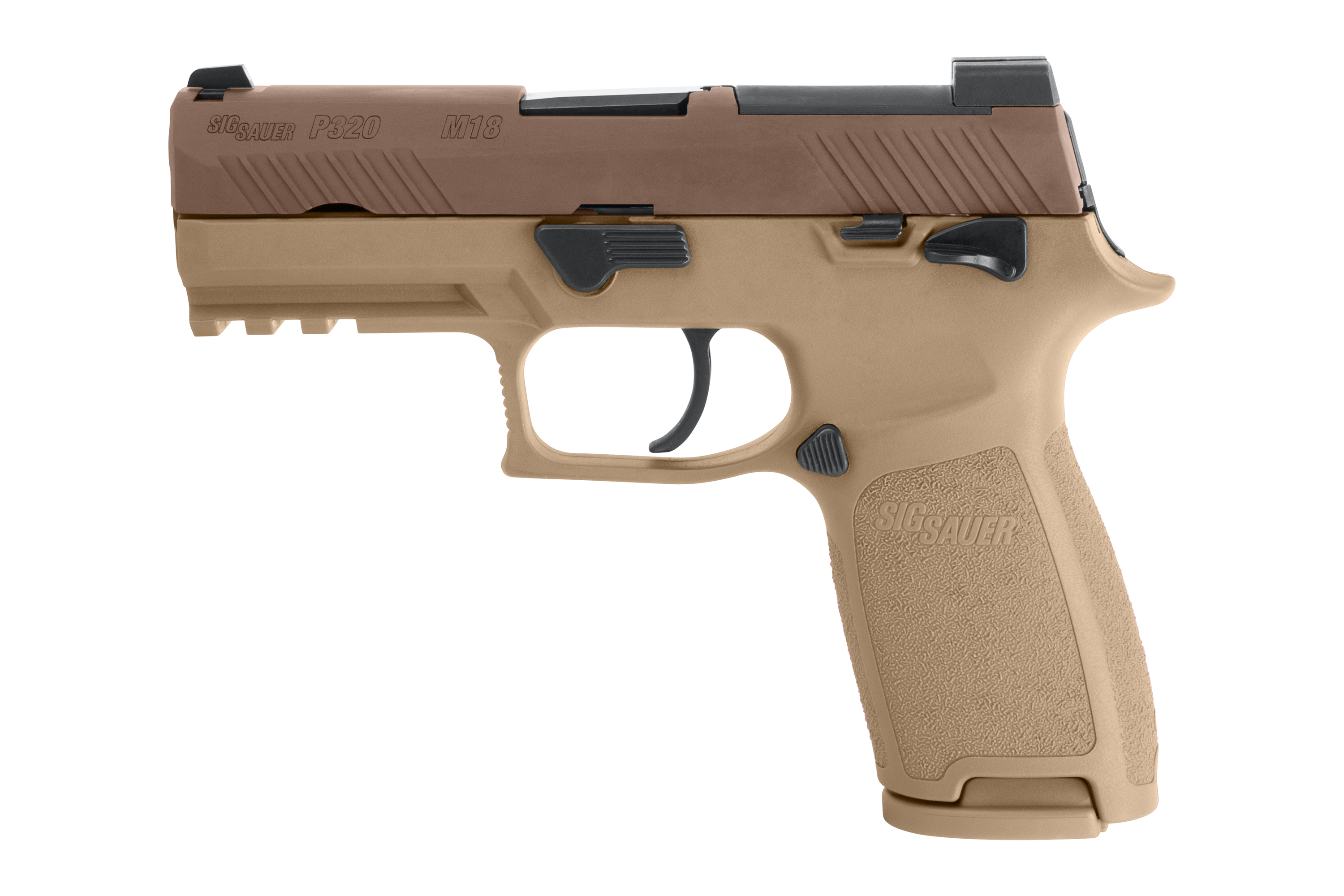 SIG SAUER P320-M18 Coyote Tan 9 mm Luger - Selbstladepistole