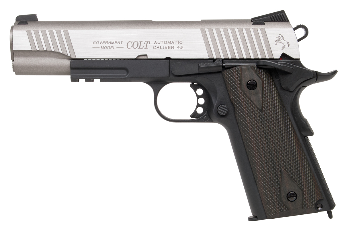 Colt 1911 Railgun Bicolor 6mm - Airsoft Co2 BlowBack Colt 1911 Railgun Bicolor 6mm - Airsoft Co2 BlowBack